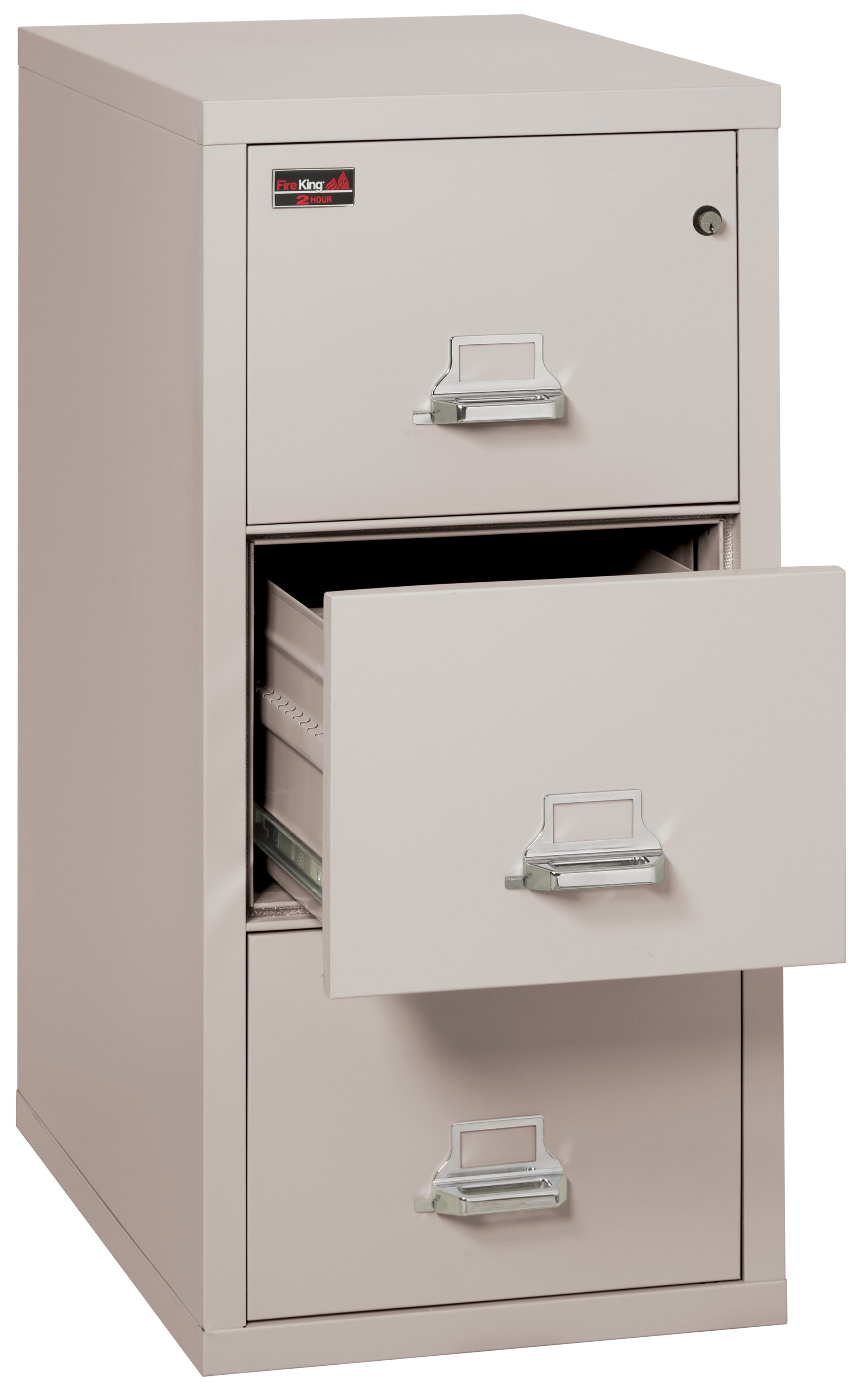 2 Hour Fire Resistant File Cabinet - 2 Drawer Legal 32" depth