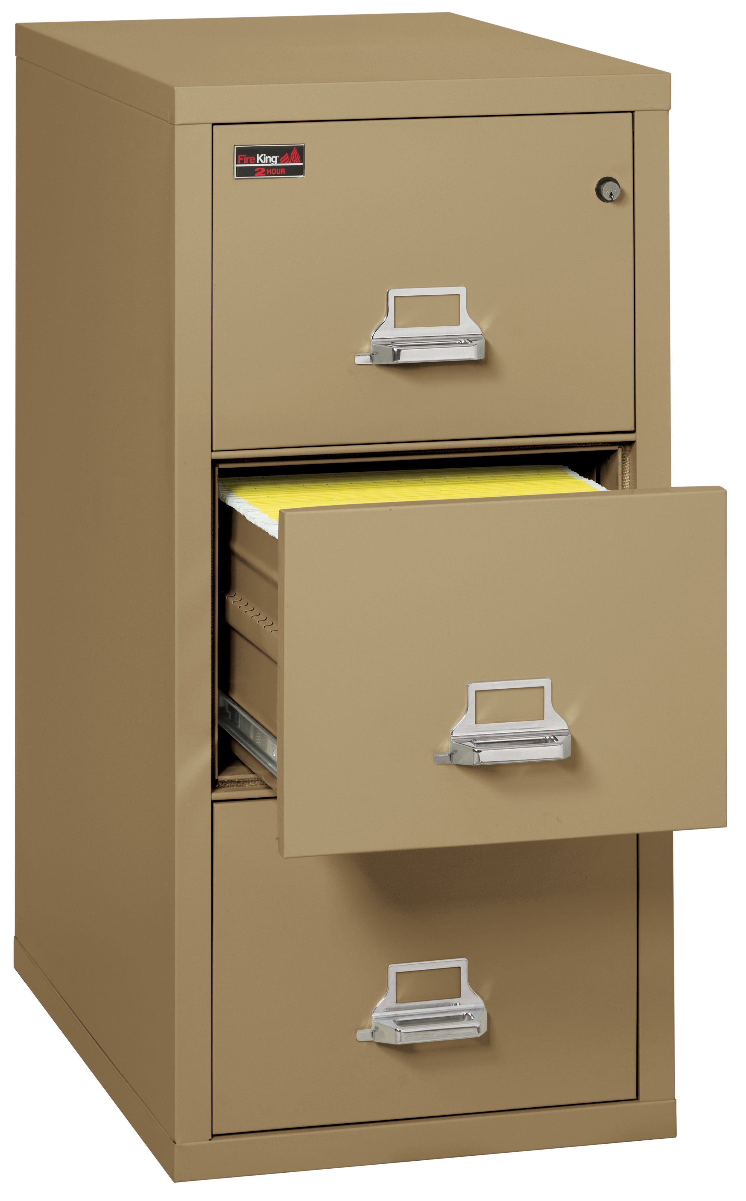 2 Hour Fire Resistant File Cabinet - 2 Drawer Legal 32" depth