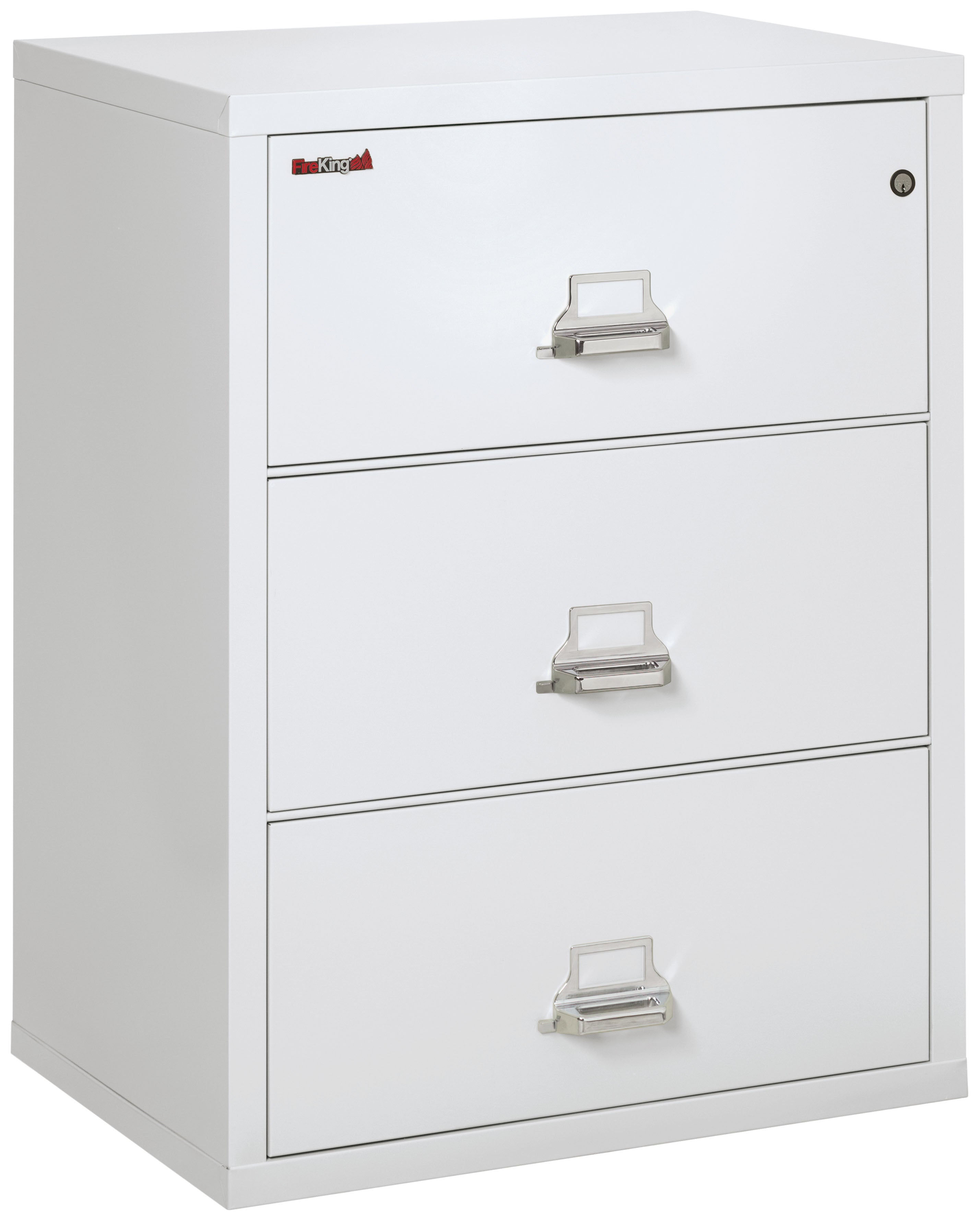 Fire Resistant File Cabinet - 3 Drawer Lateral 31" wide