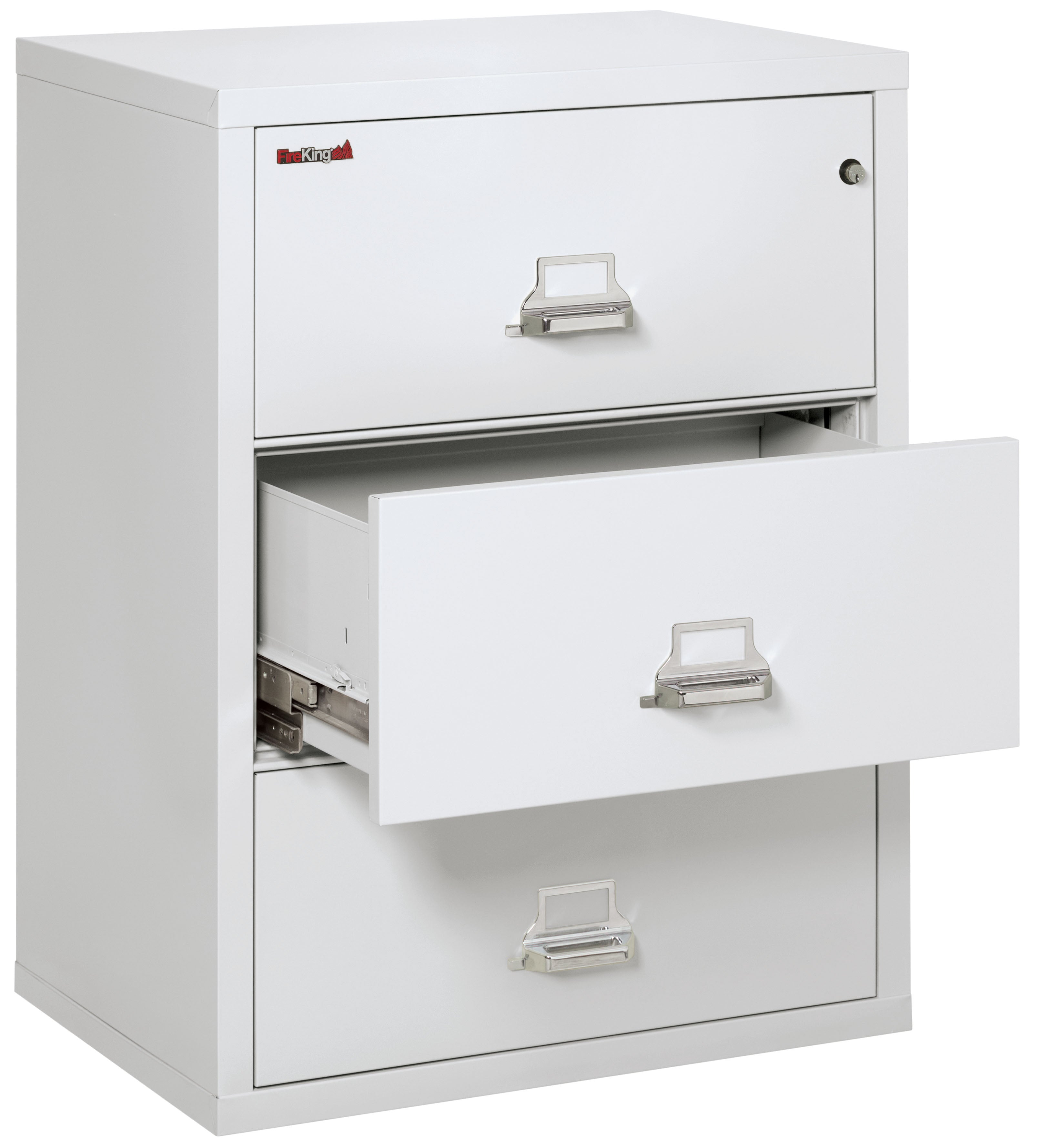 Fire Resistant File Cabinet - 3 Drawer Lateral 31" wide