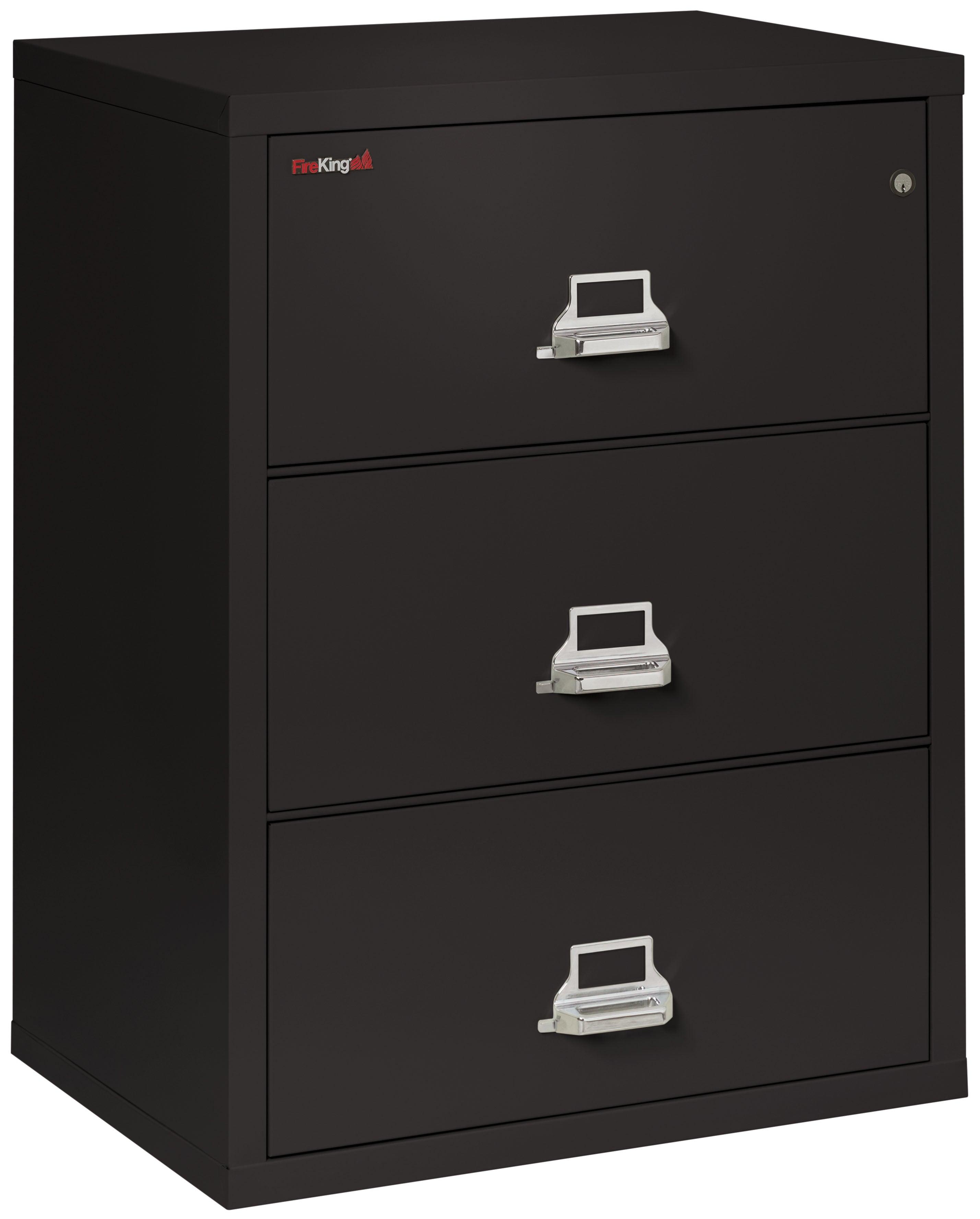 Fire Resistant File Cabinet - 3 Drawer Lateral 31" wide