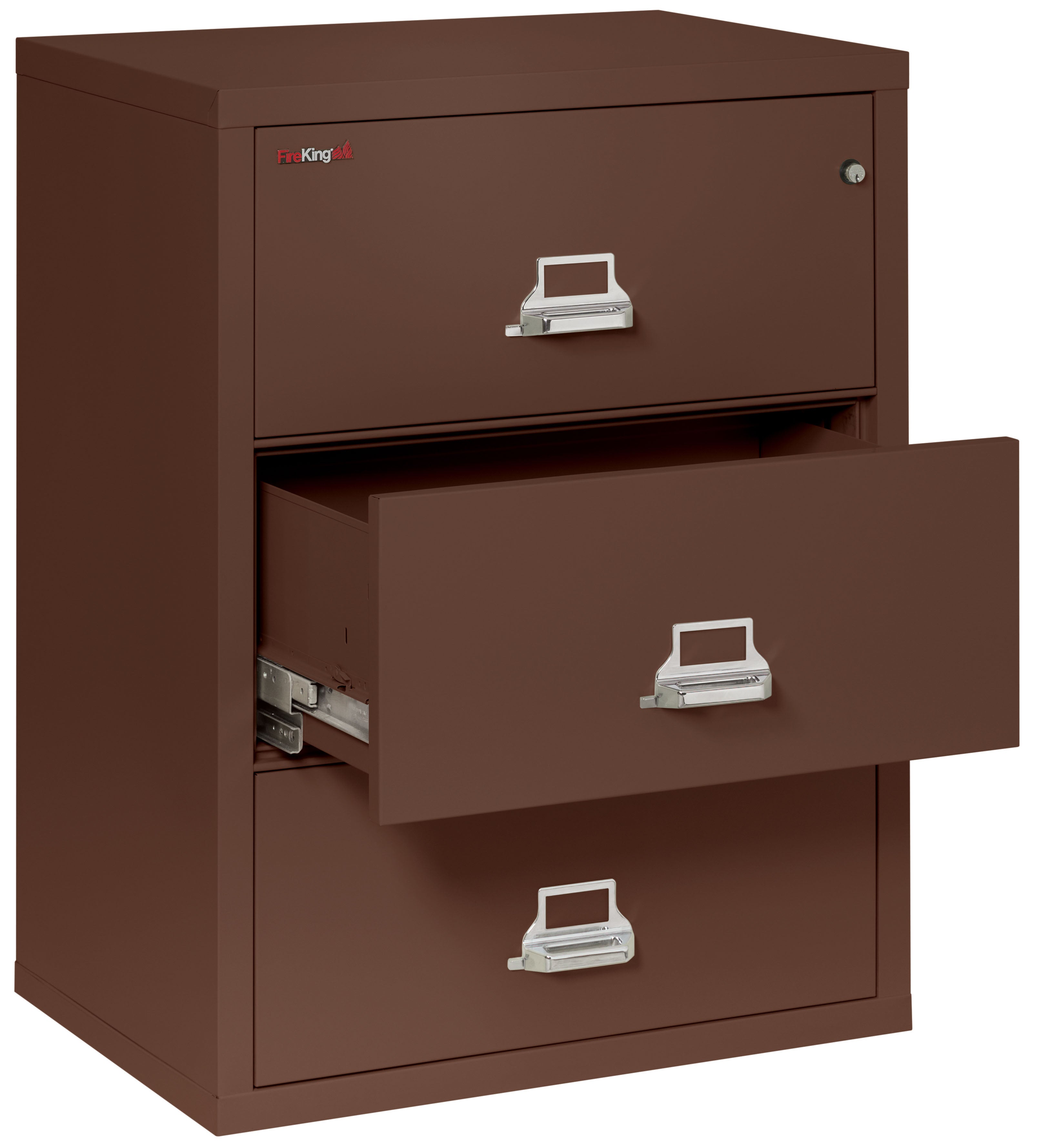 Fire Resistant File Cabinet - 3 Drawer Lateral 31" wide