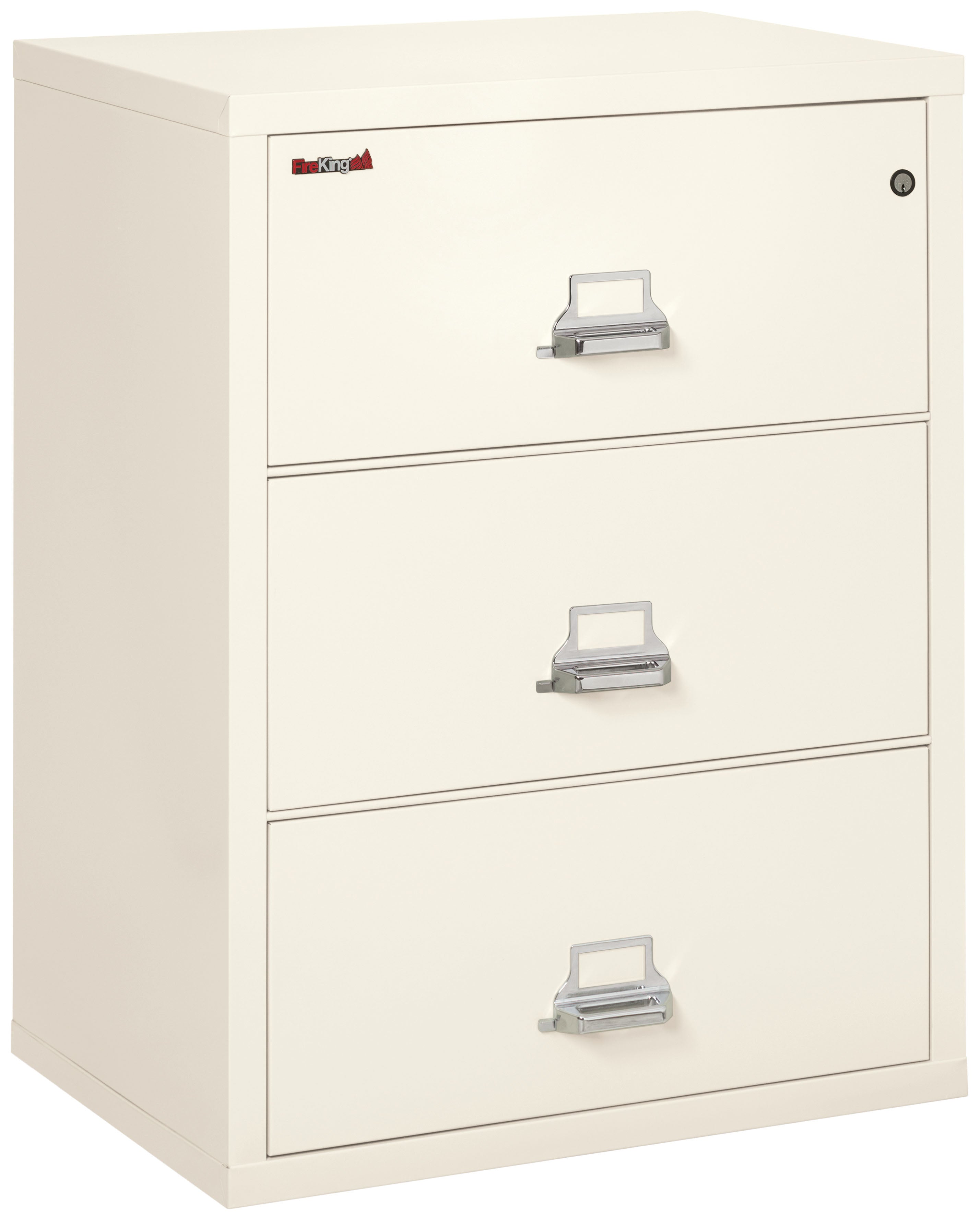 Fire Resistant File Cabinet - 3 Drawer Lateral 31" wide