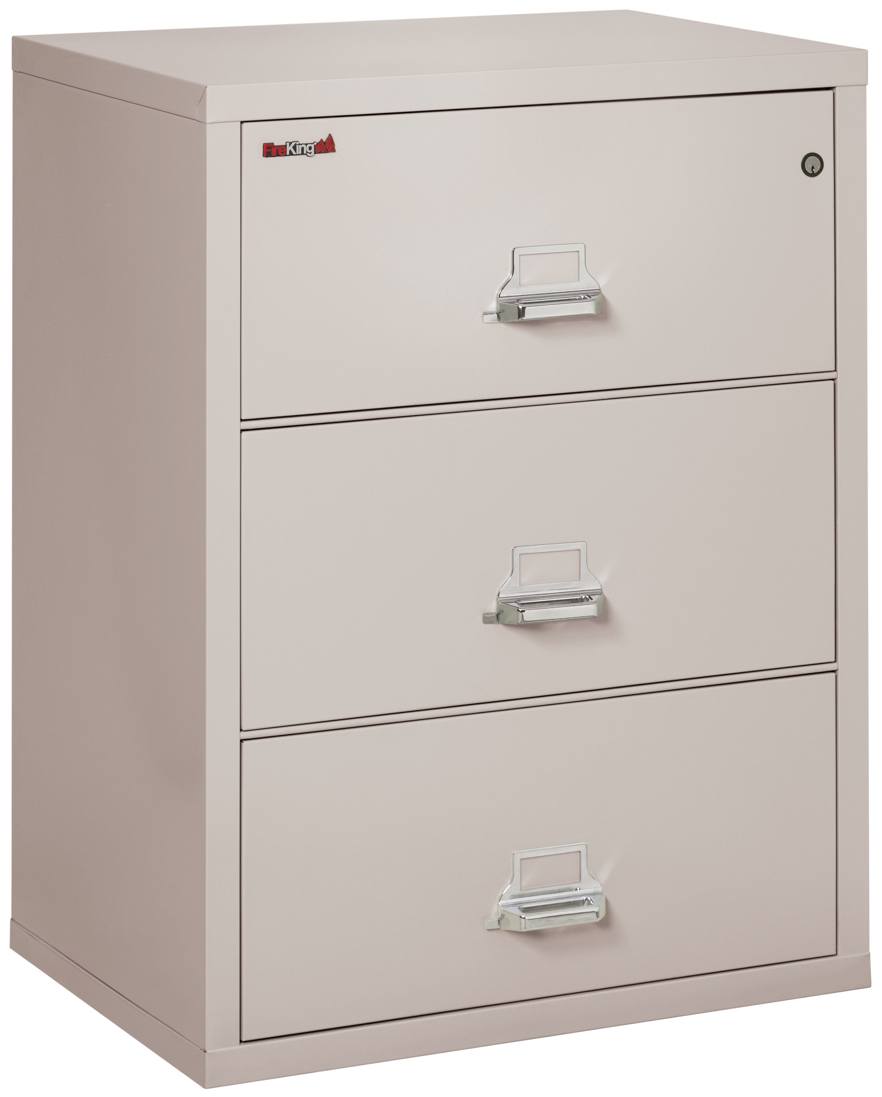 Fire Resistant File Cabinet - 3 Drawer Lateral 31" wide