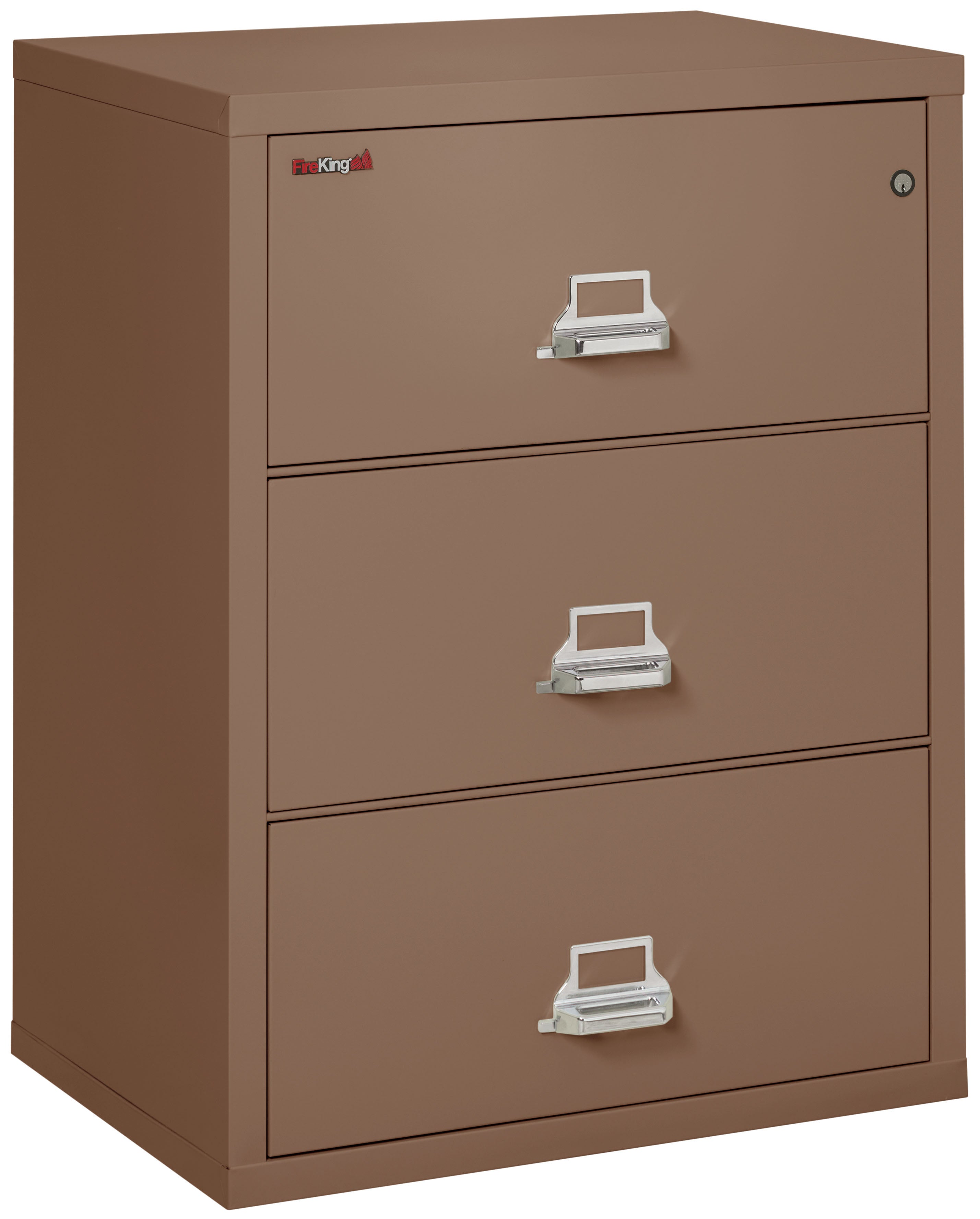 Fire Resistant File Cabinet - 3 Drawer Lateral 31" wide