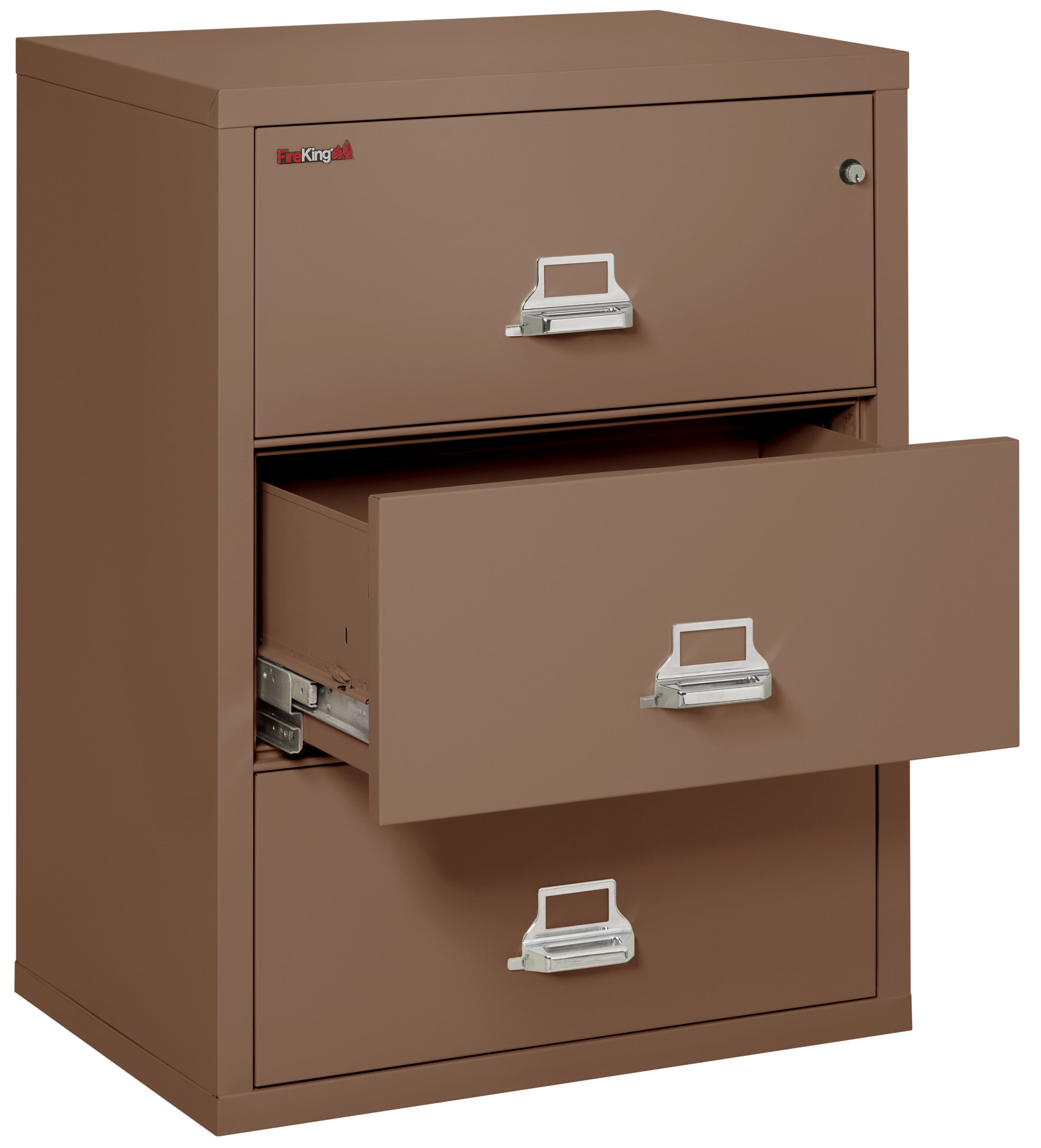 Fire Resistant File Cabinet - 3 Drawer Lateral 31" wide