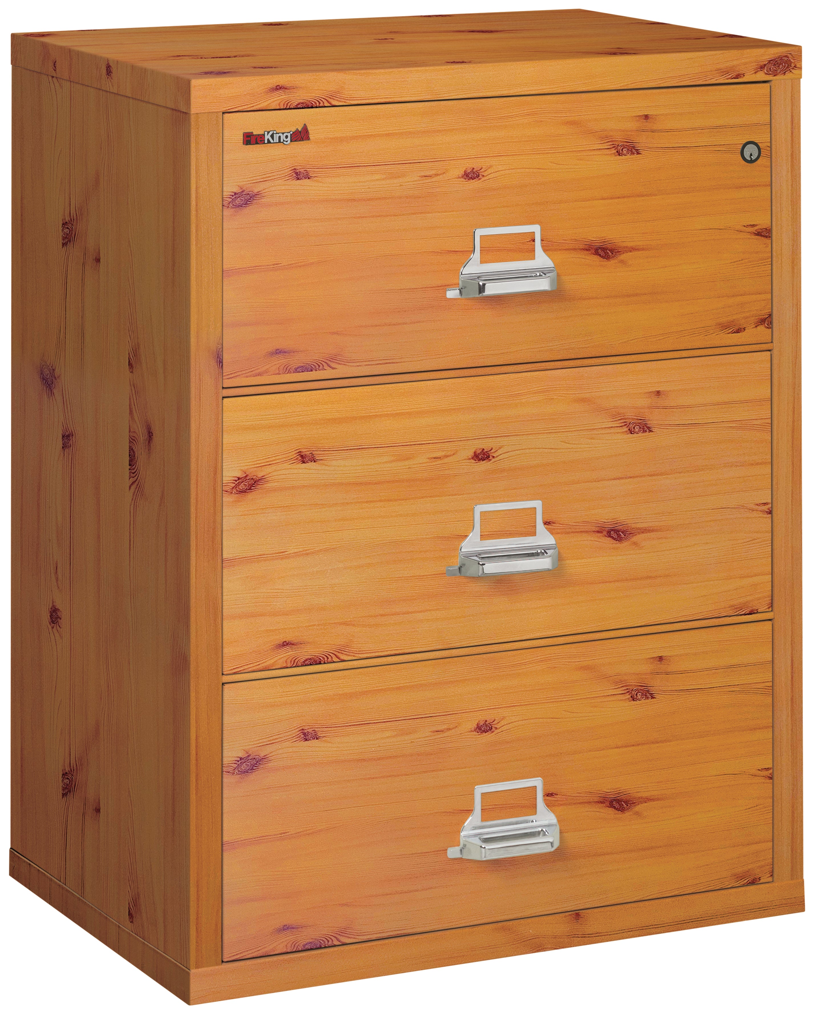 Fire Resistant File Cabinet - 3 Drawer Lateral 31" wide