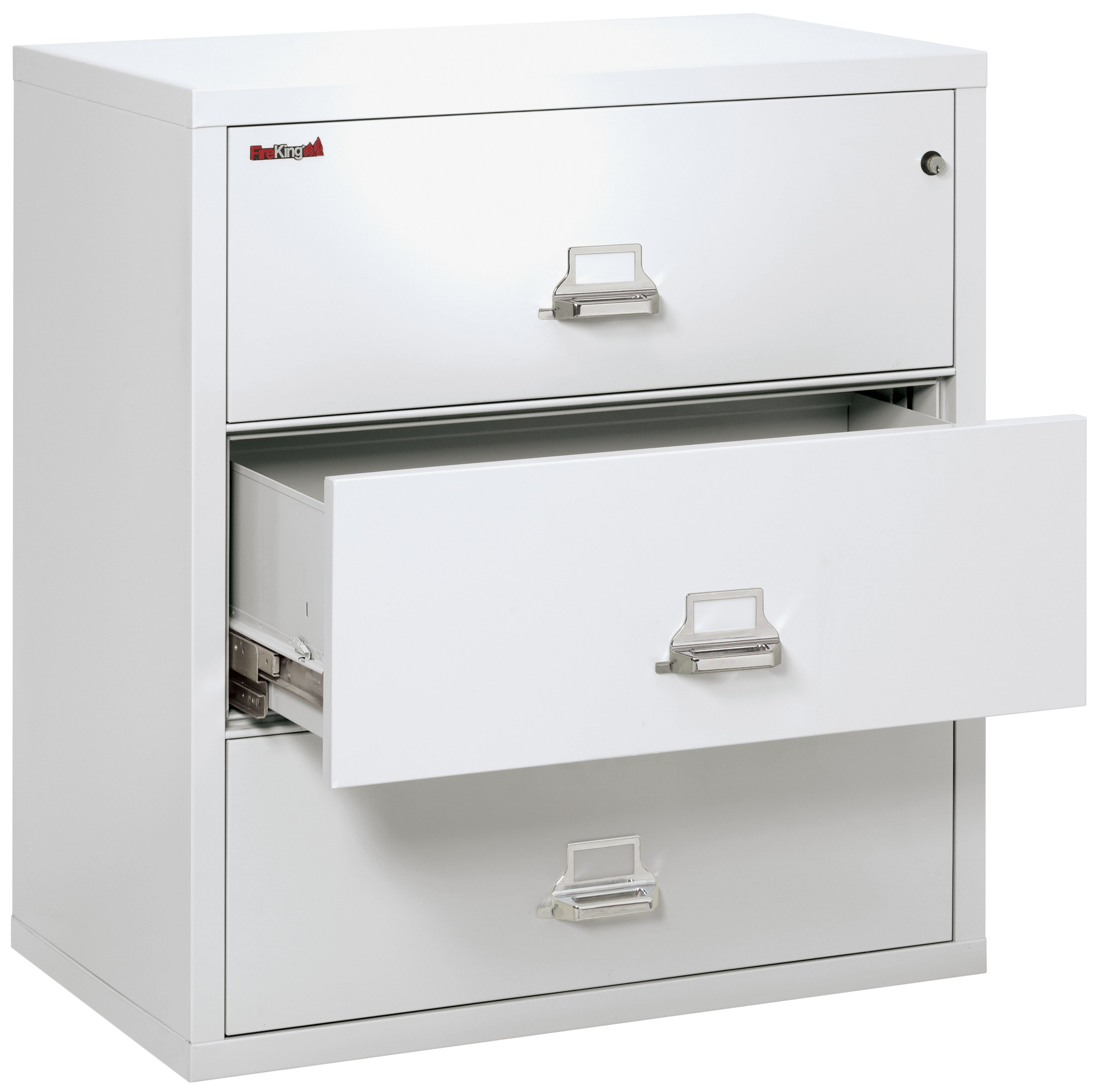 Fire Resistant File Cabinet - 3 Drawer Lateral 38" wide