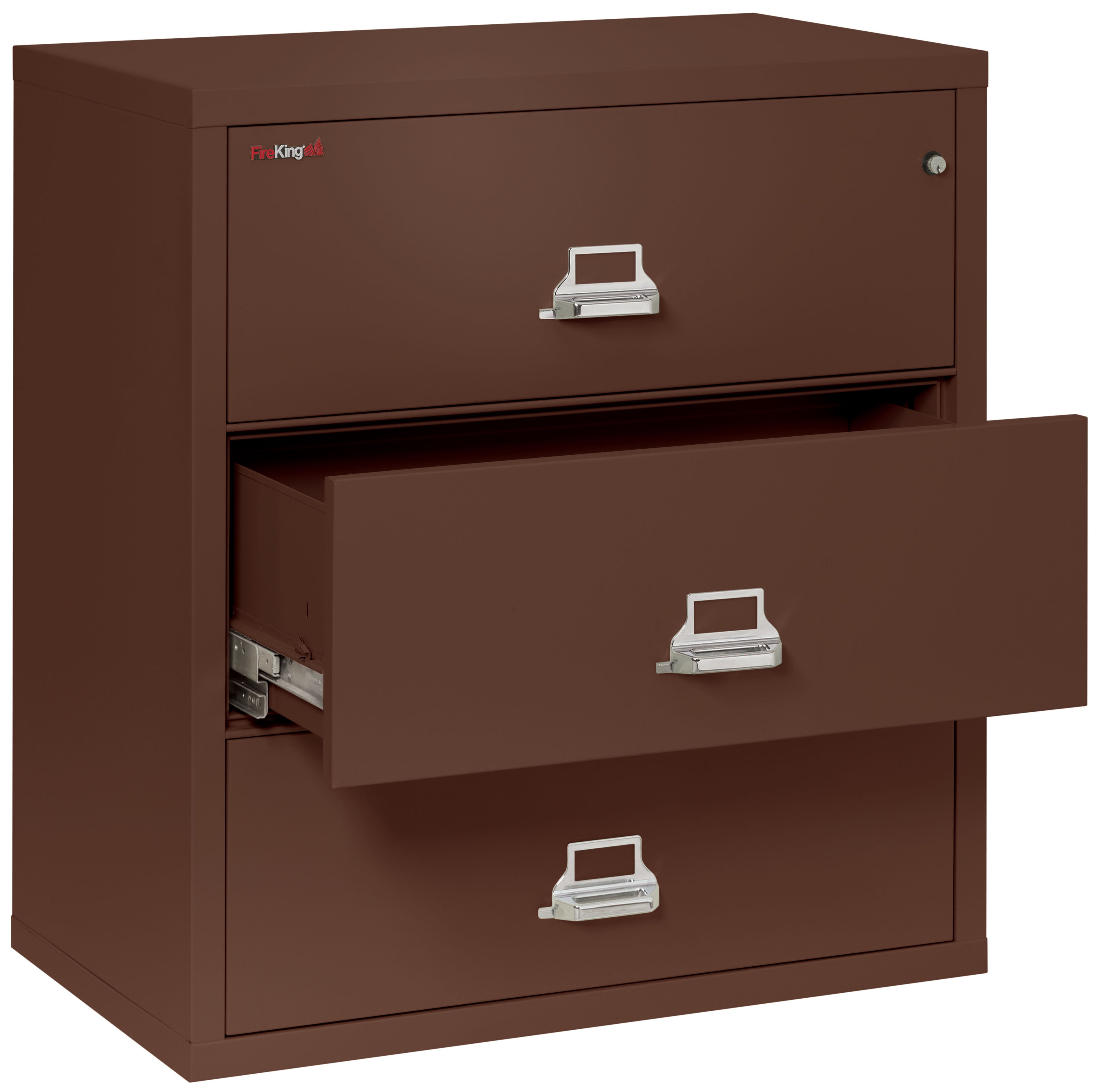 Fire Resistant File Cabinet - 3 Drawer Lateral 38" wide