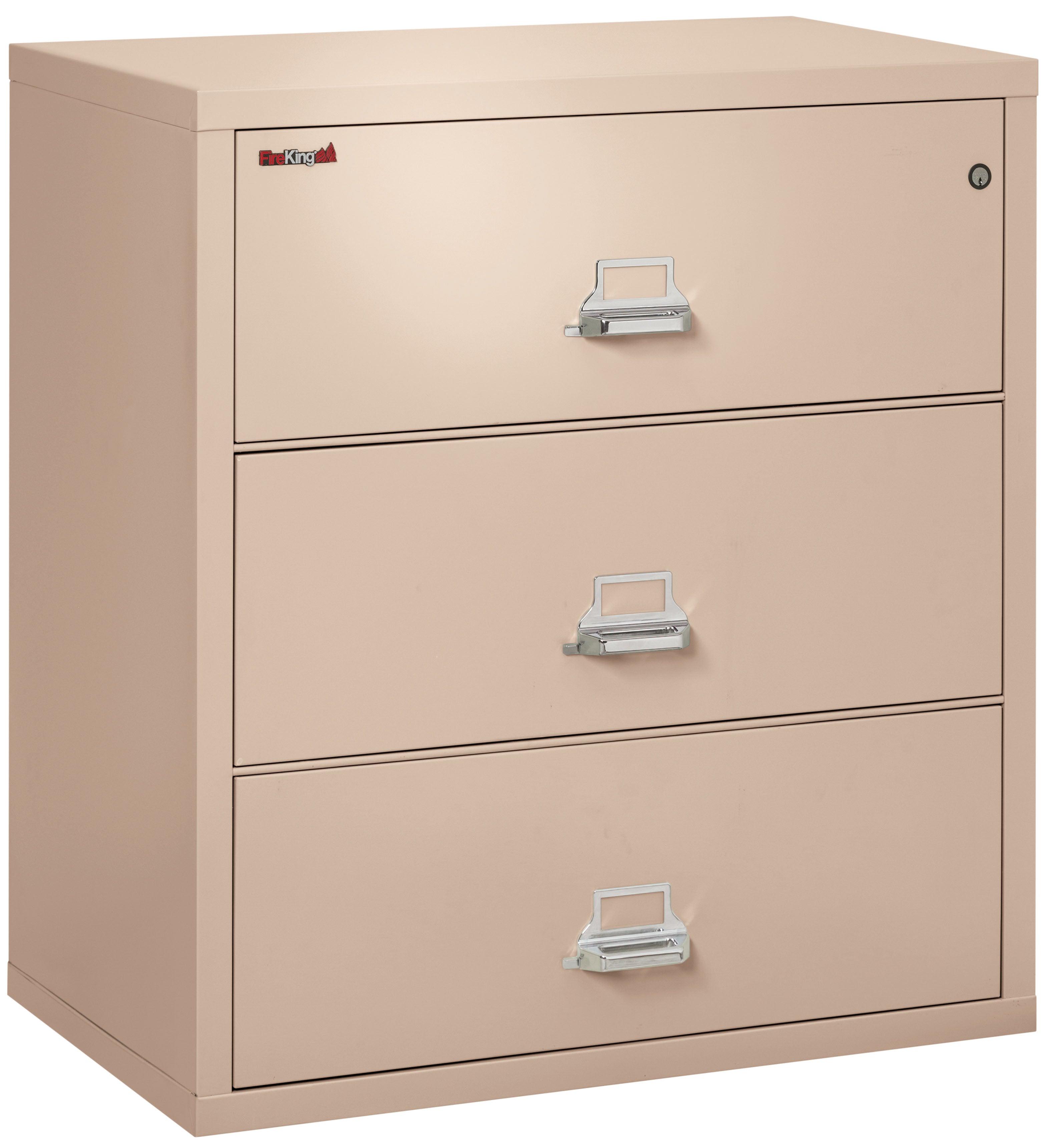 Fire Resistant File Cabinet - 3 Drawer Lateral 38" wide