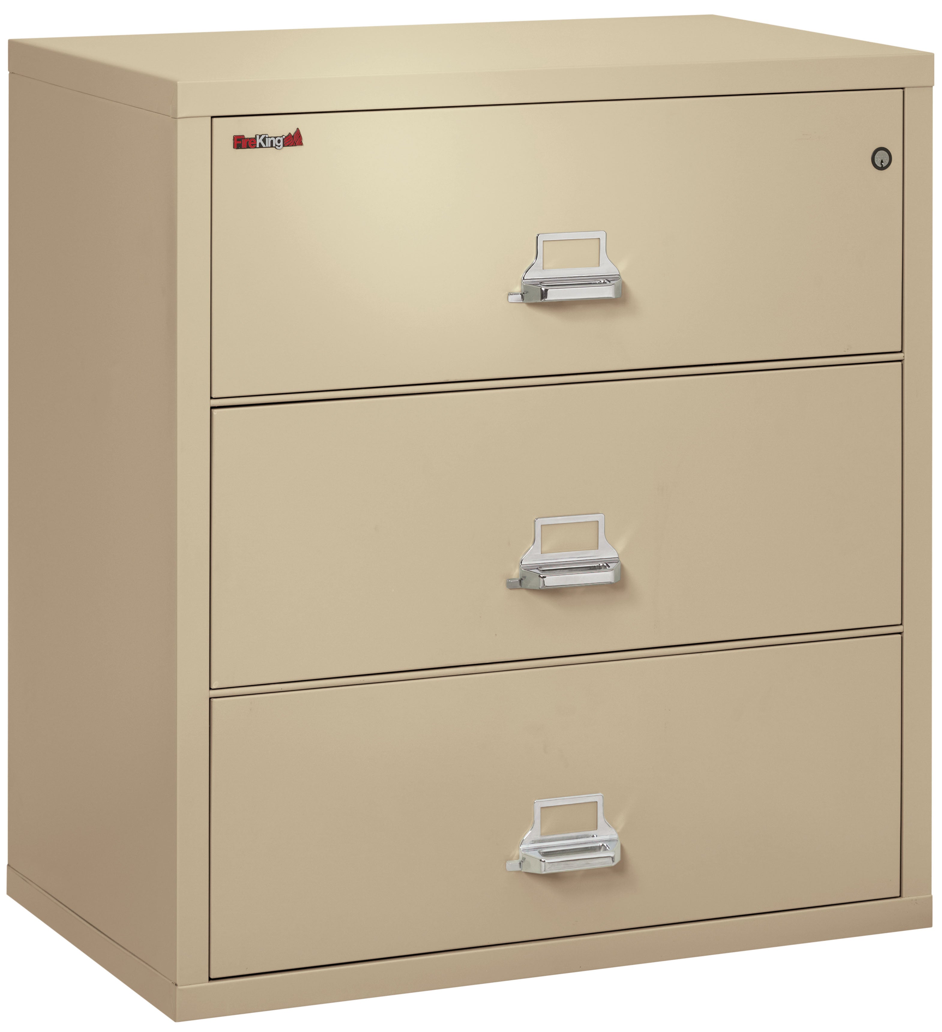 Fire Resistant File Cabinet - 3 Drawer Lateral 38" wide