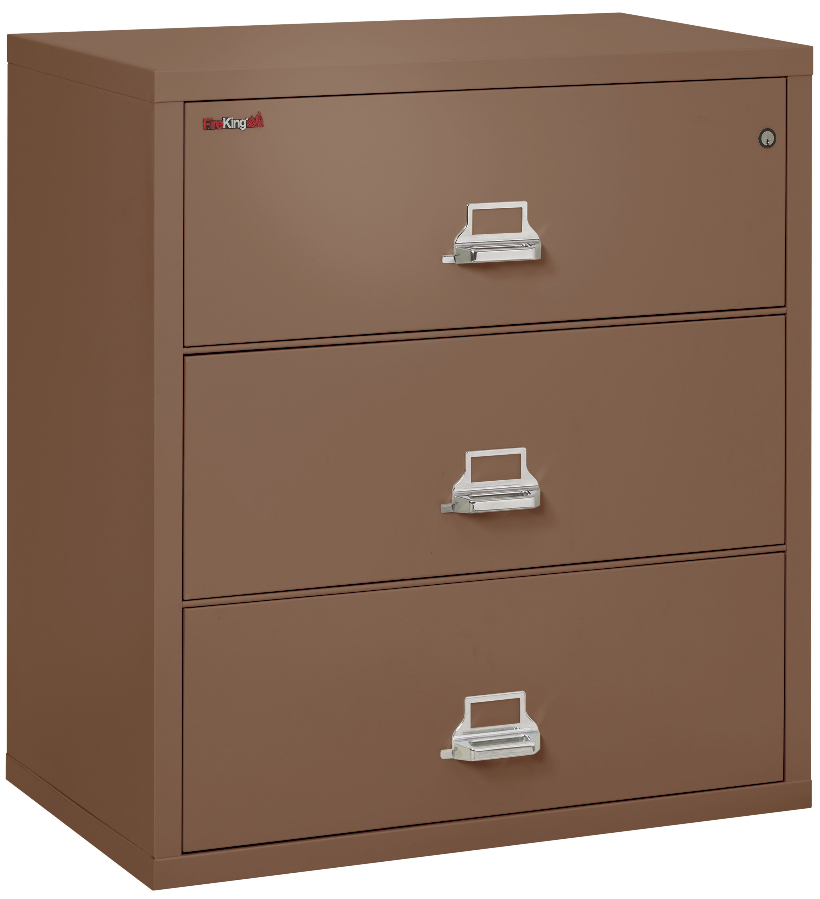 Fire Resistant File Cabinet - 3 Drawer Lateral 38" wide