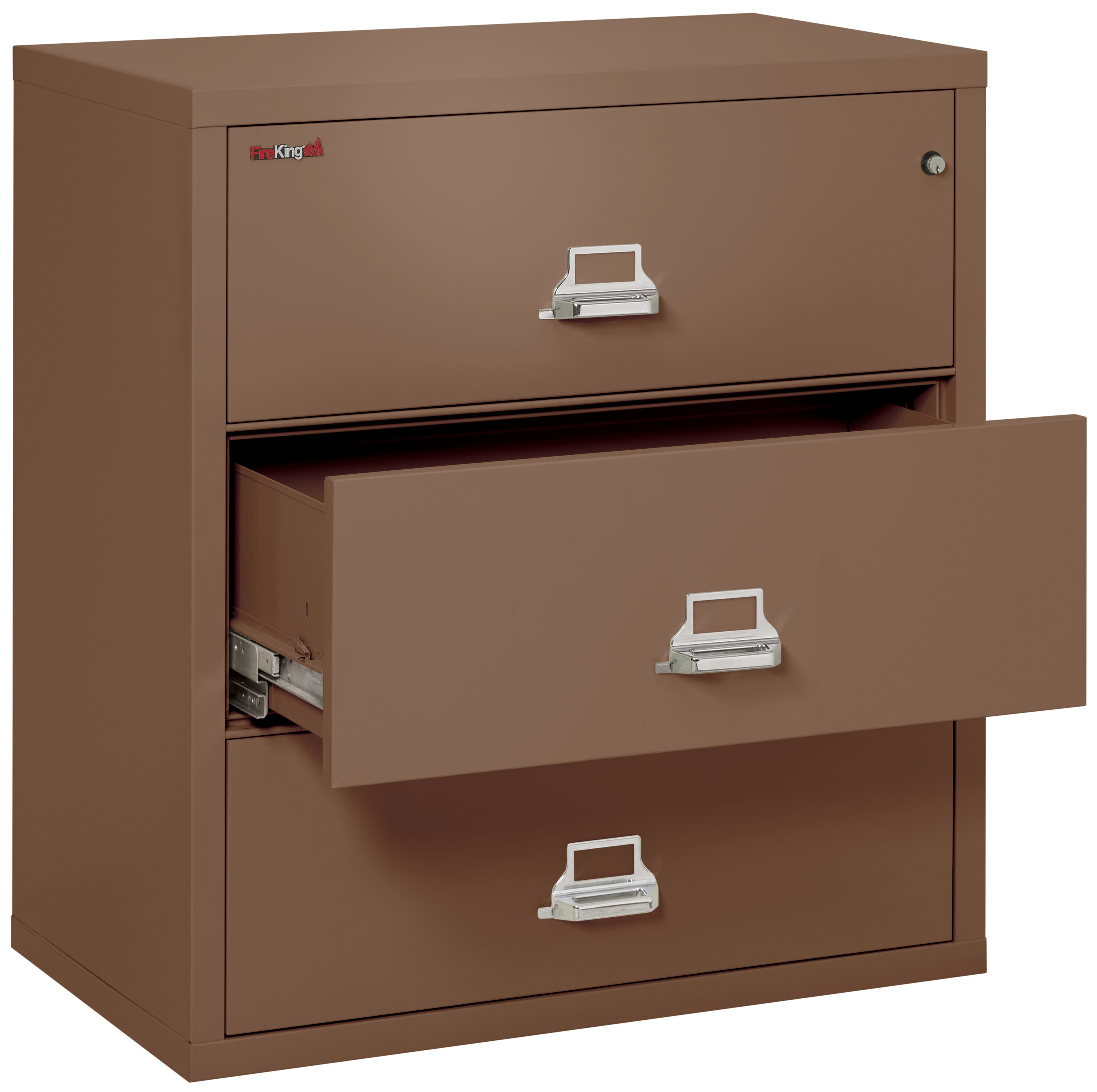 Fire Resistant File Cabinet - 3 Drawer Lateral 38" wide