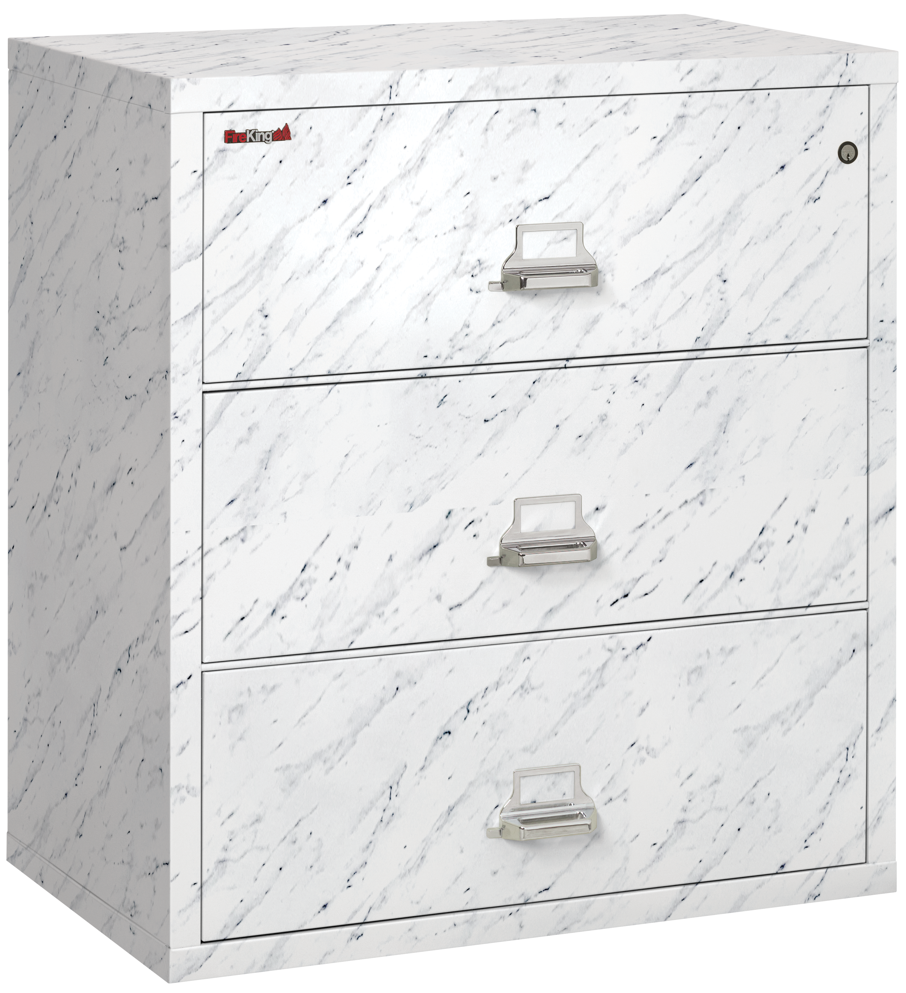 Fire Resistant File Cabinet - 3 Drawer Lateral 38" wide