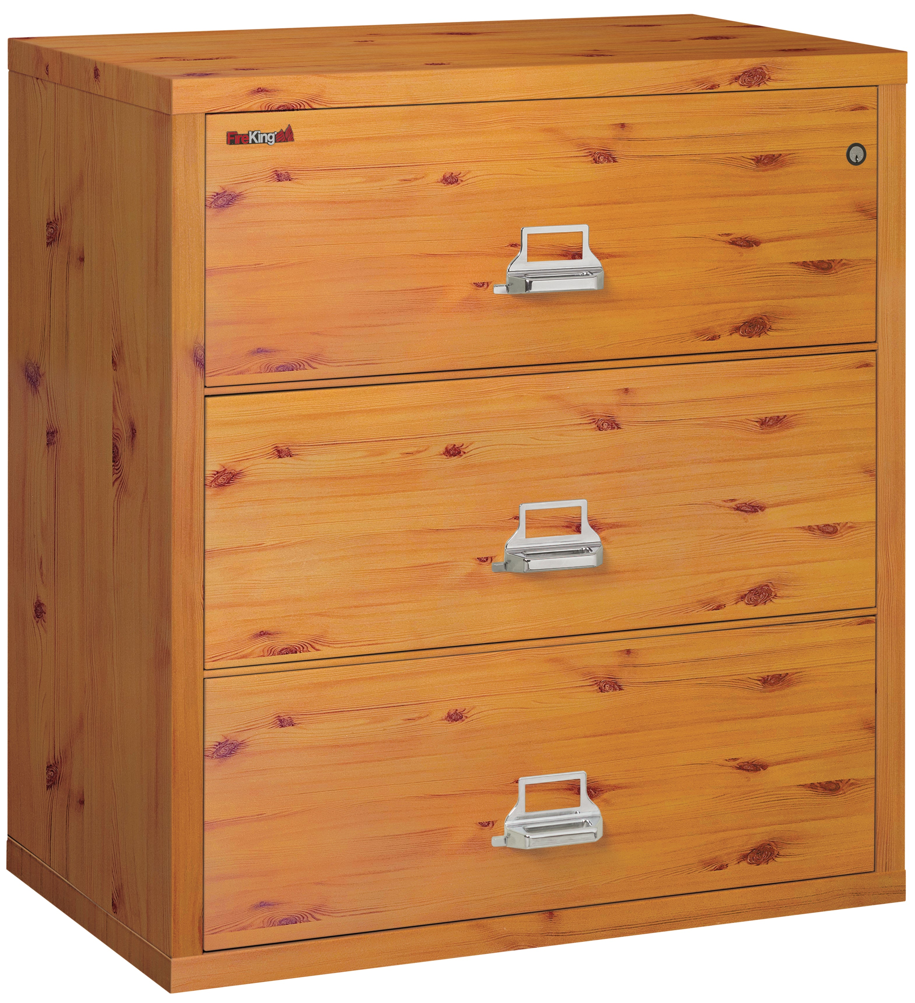 Fire Resistant File Cabinet - 3 Drawer Lateral 38" wide