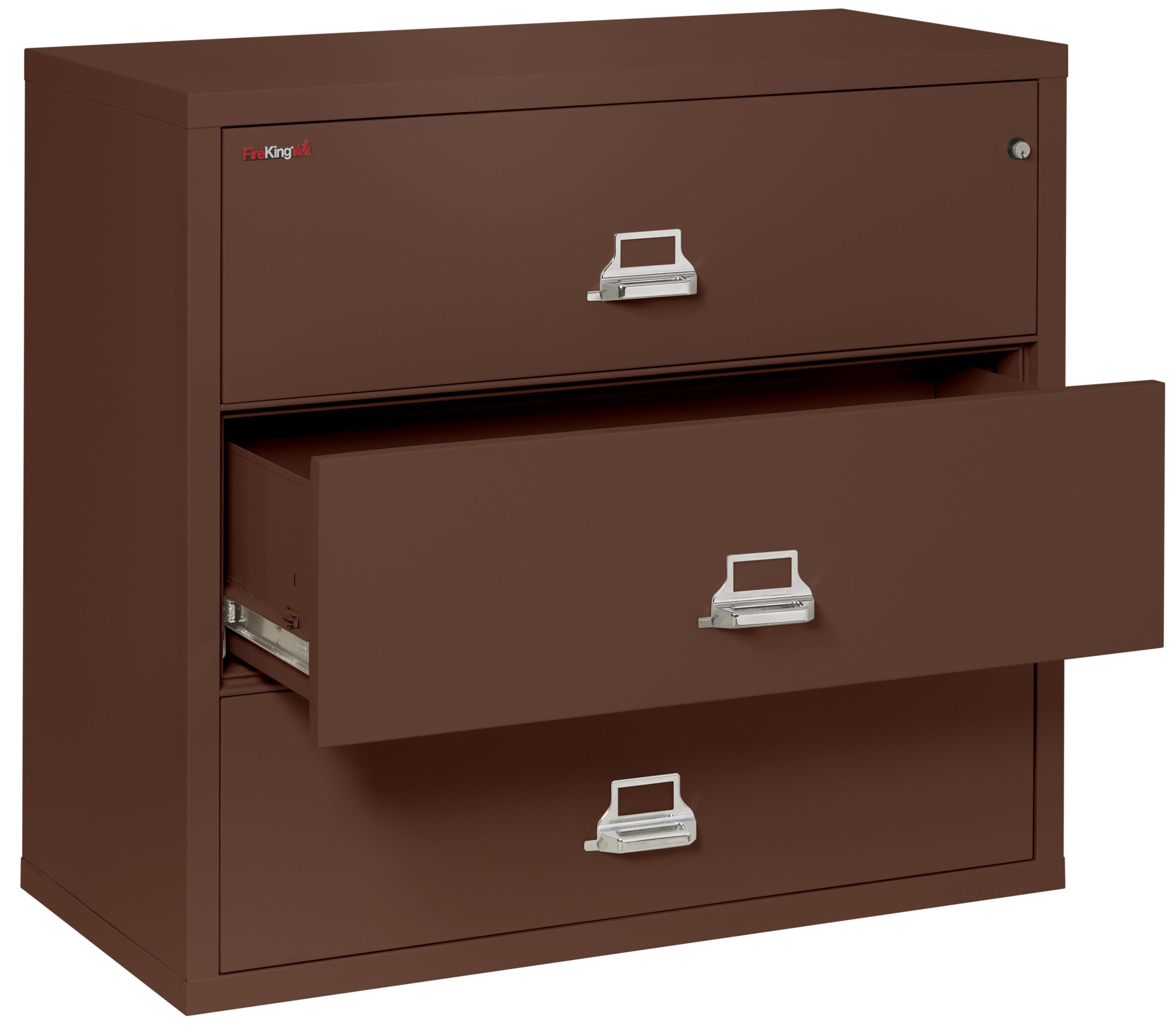 Fire Resistant File Cabinet - 3 Drawer Lateral 44" wide