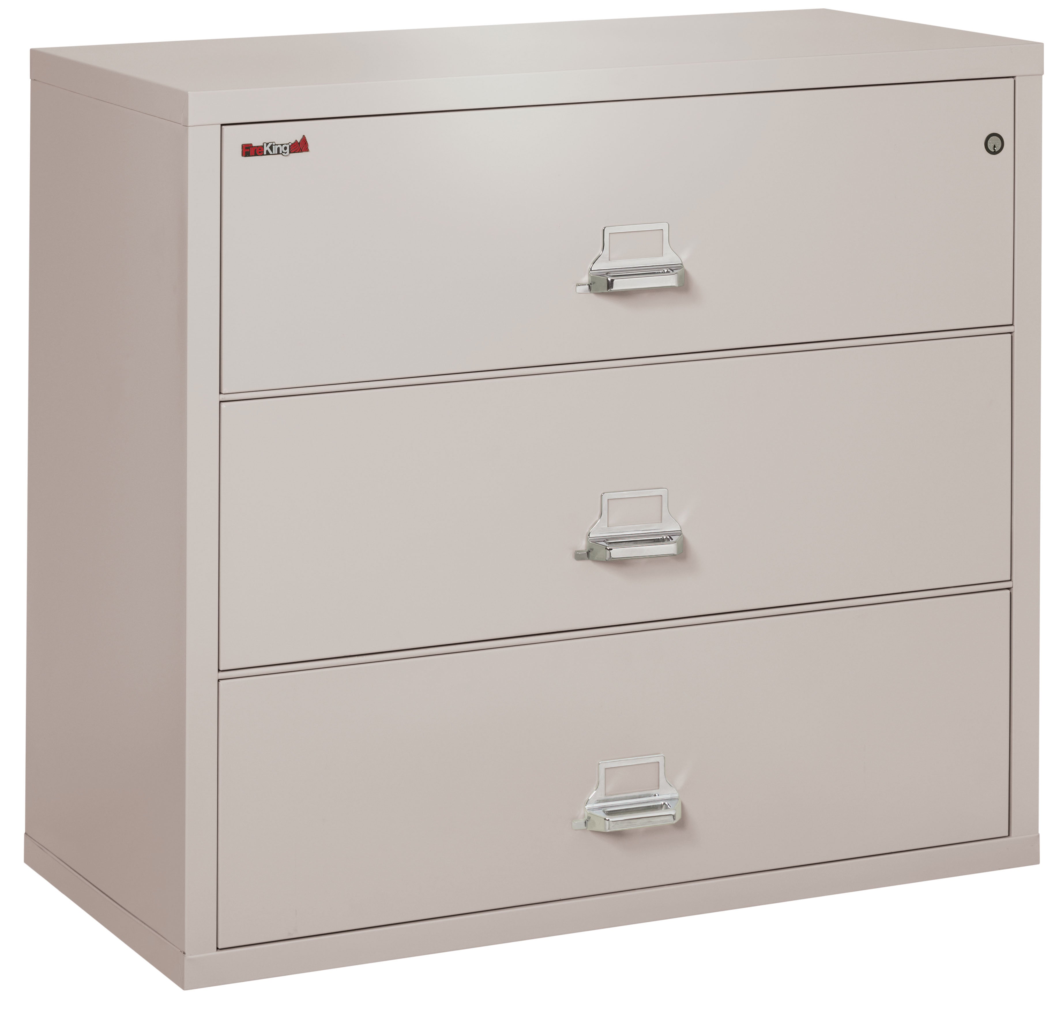 Fire Resistant File Cabinet - 3 Drawer Lateral 44" wide