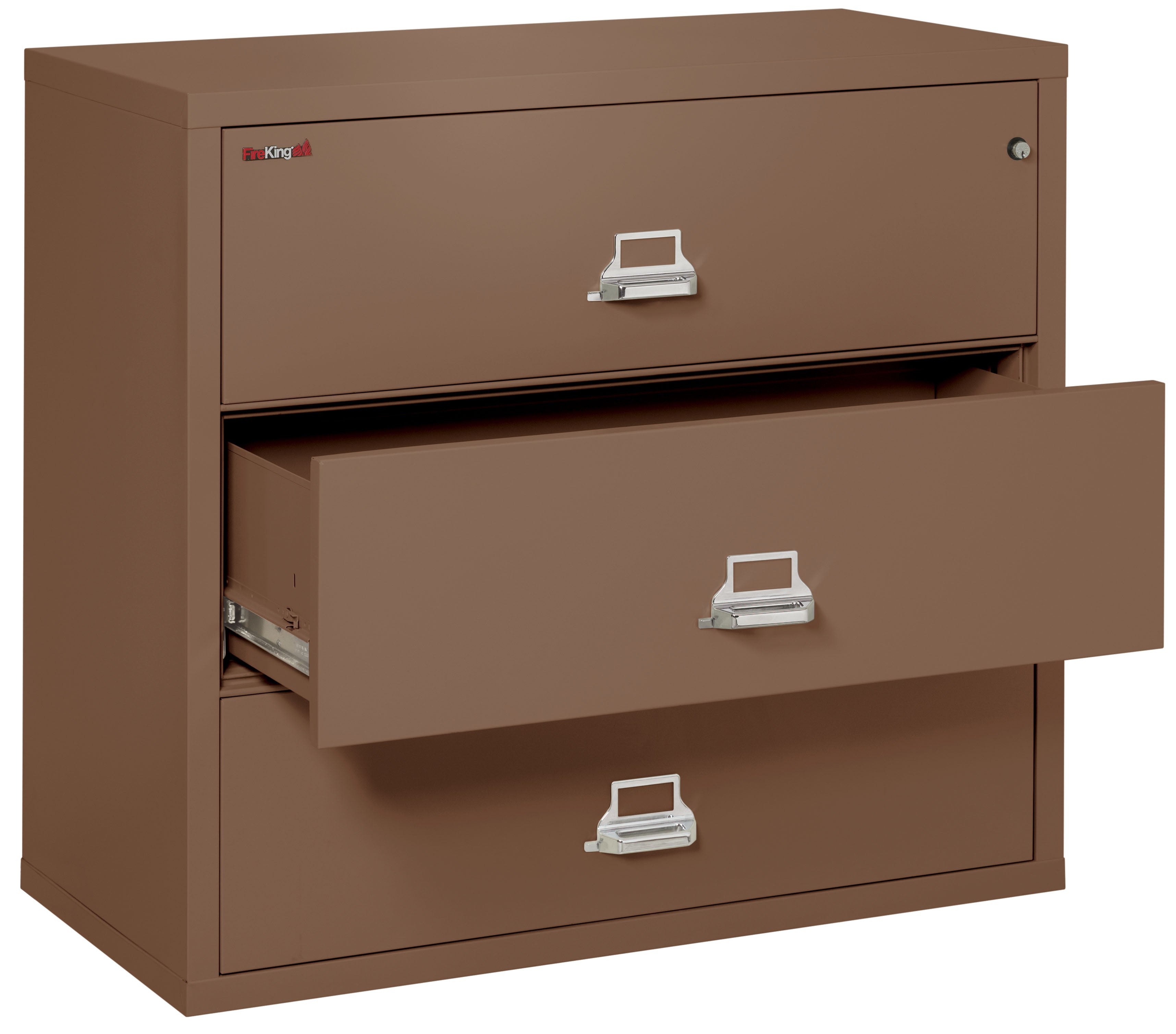 Fire Resistant File Cabinet - 3 Drawer Lateral 44" wide