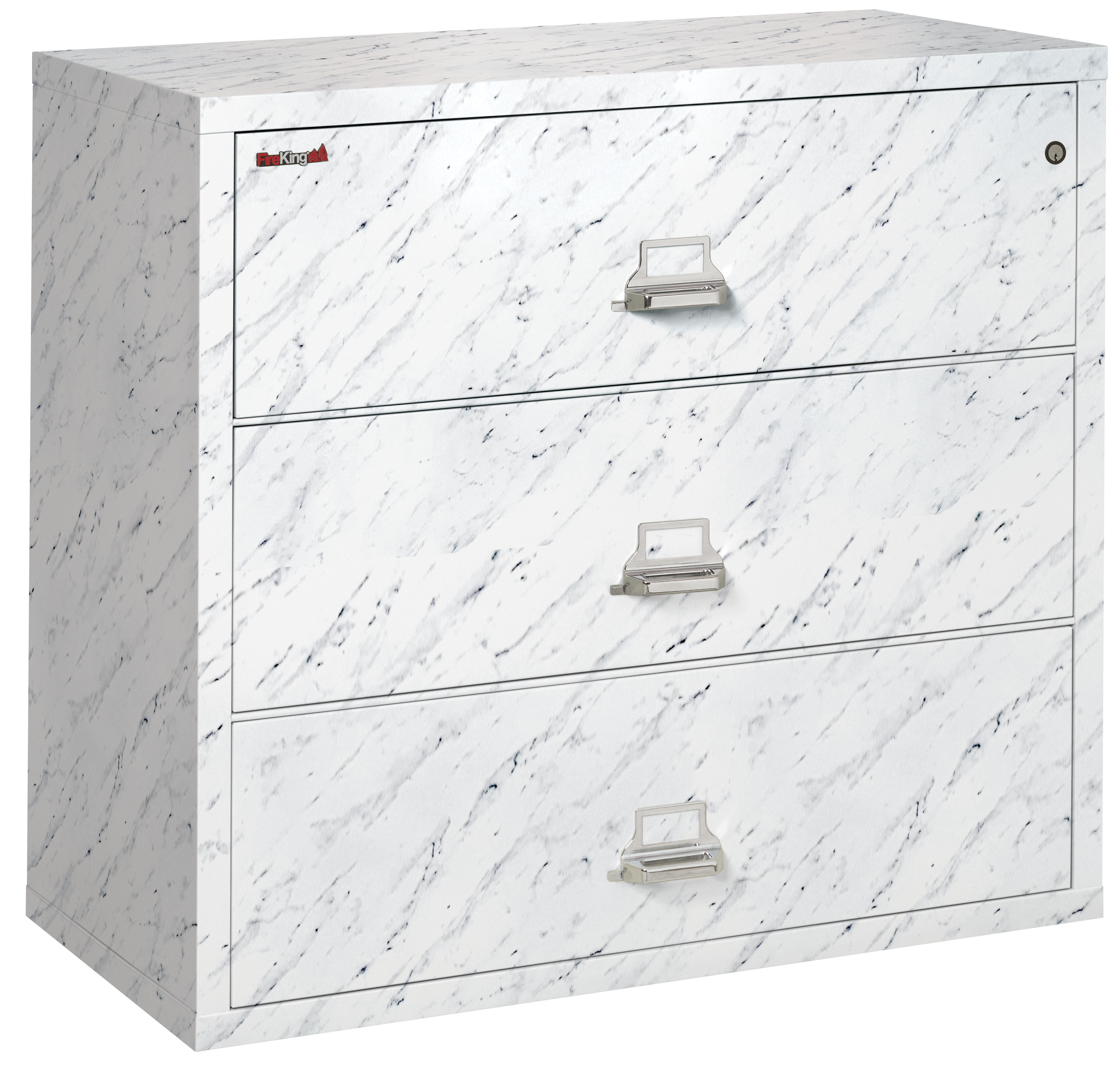 Fire Resistant File Cabinet - 3 Drawer Lateral 44" wide