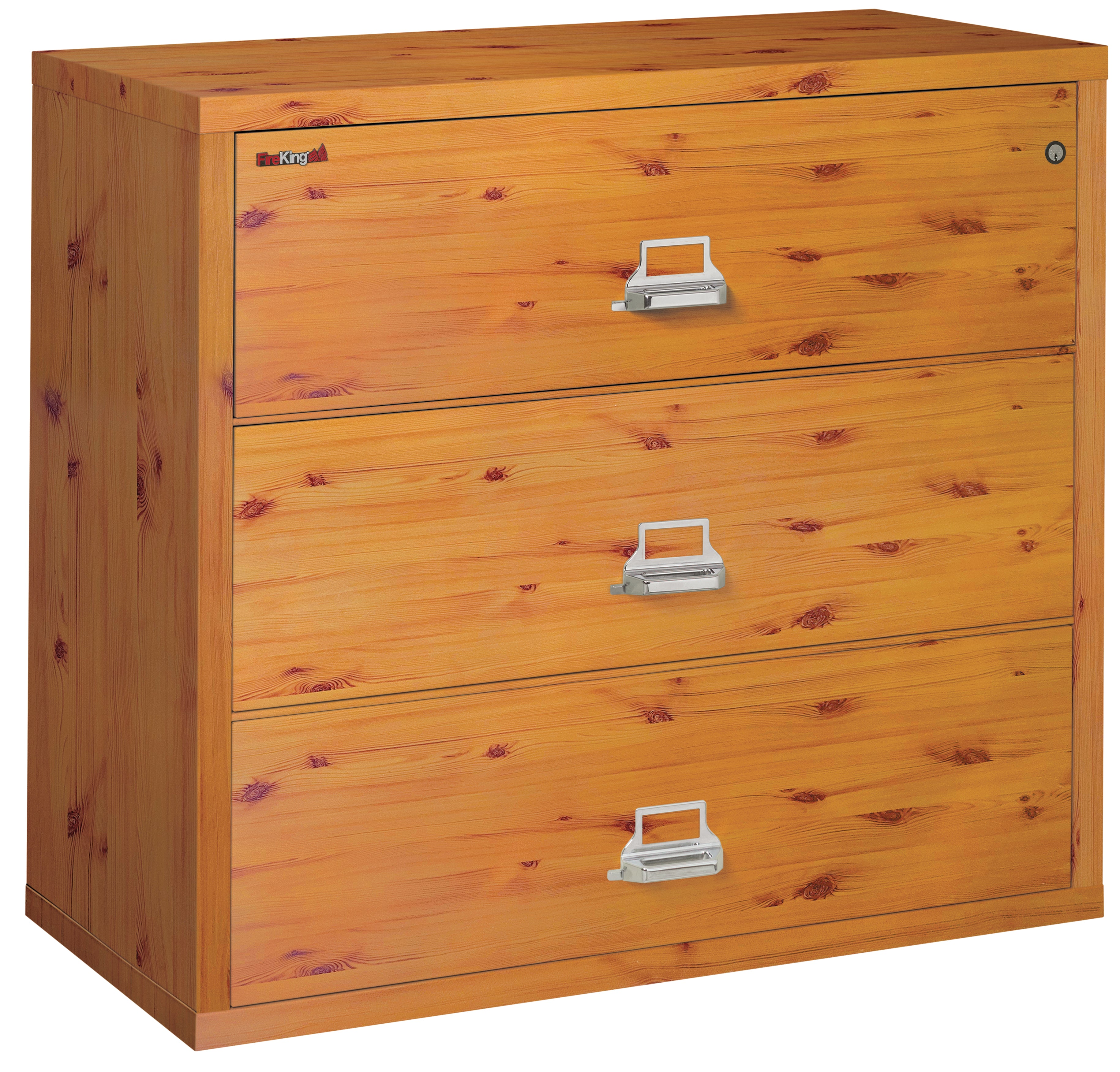 Fire Resistant File Cabinet - 3 Drawer Lateral 44" wide