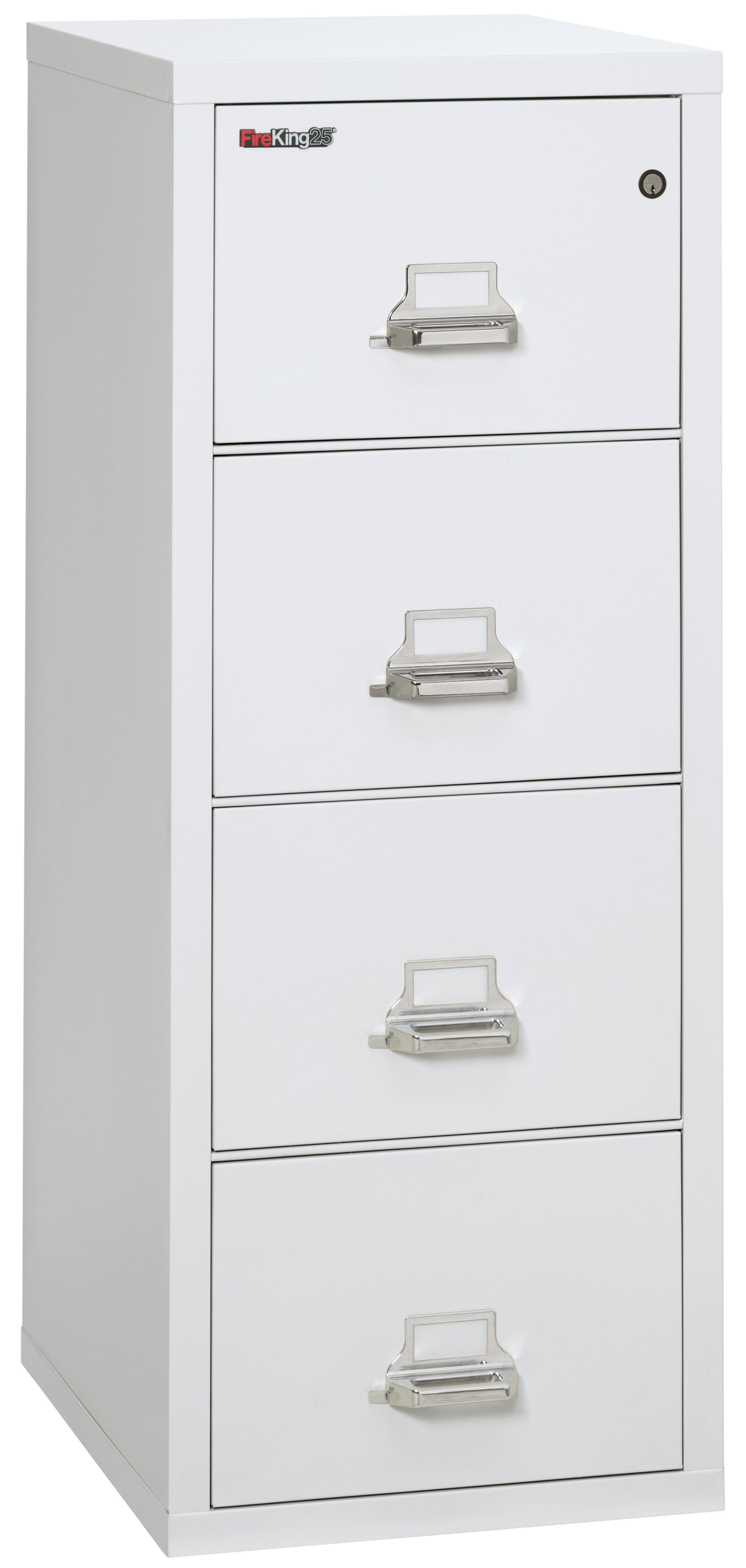 1 Hour Fire Resistant File Cabinet - 4 Drawer letter 25" depth