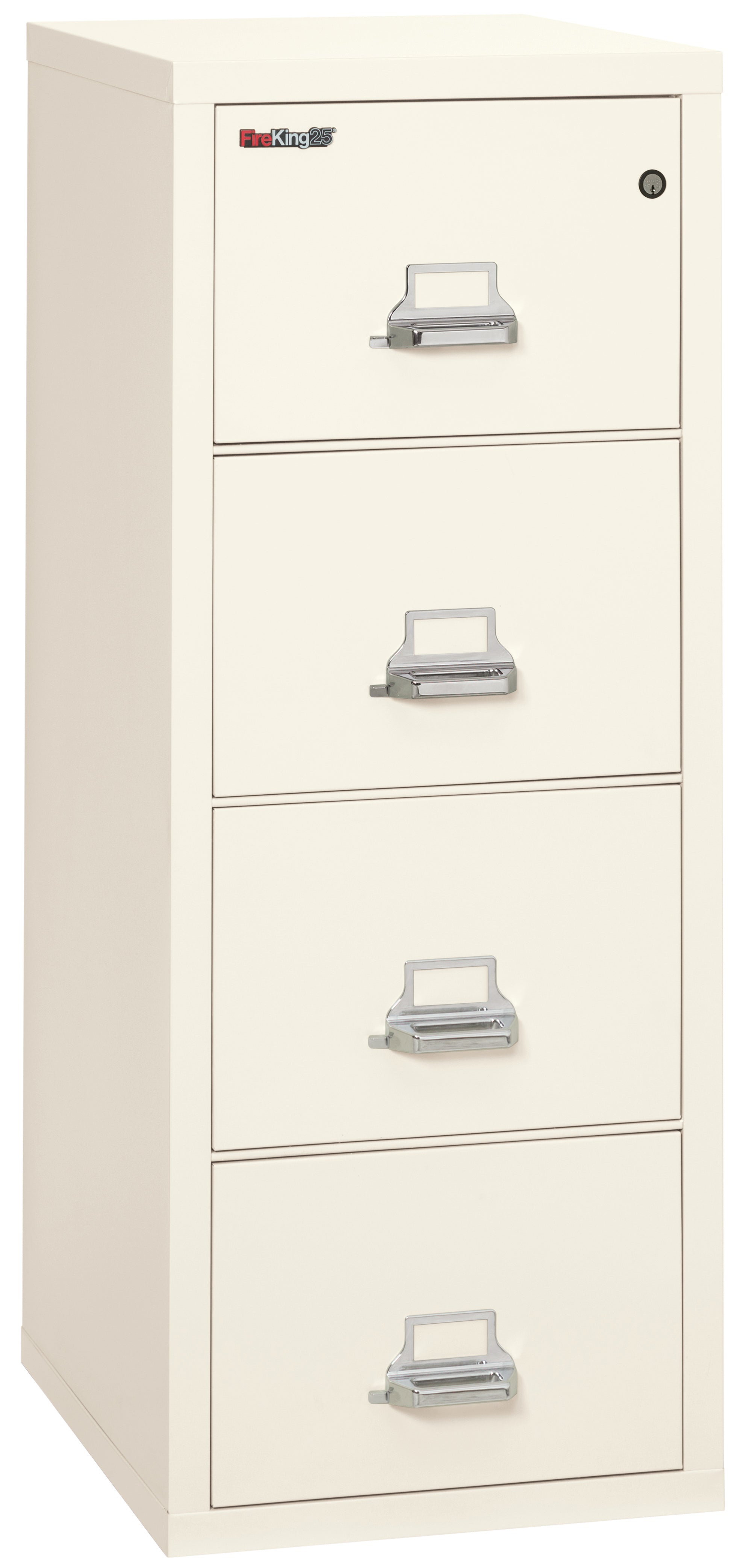 1 Hour Fire Resistant File Cabinet - 4 Drawer letter 25" depth