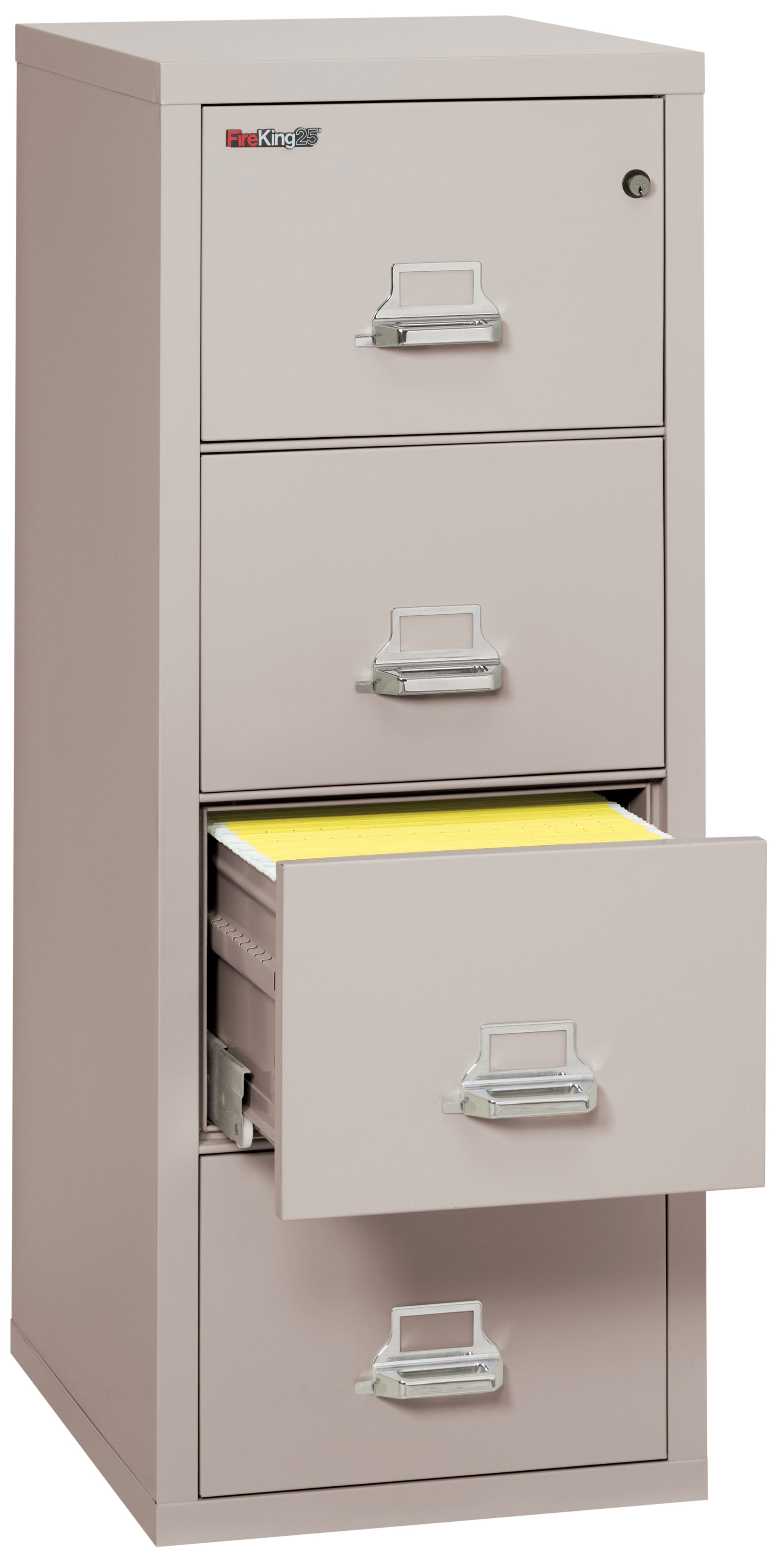 1 Hour Fire Resistant File Cabinet - 4 Drawer letter 25&quot; depth | Position 13