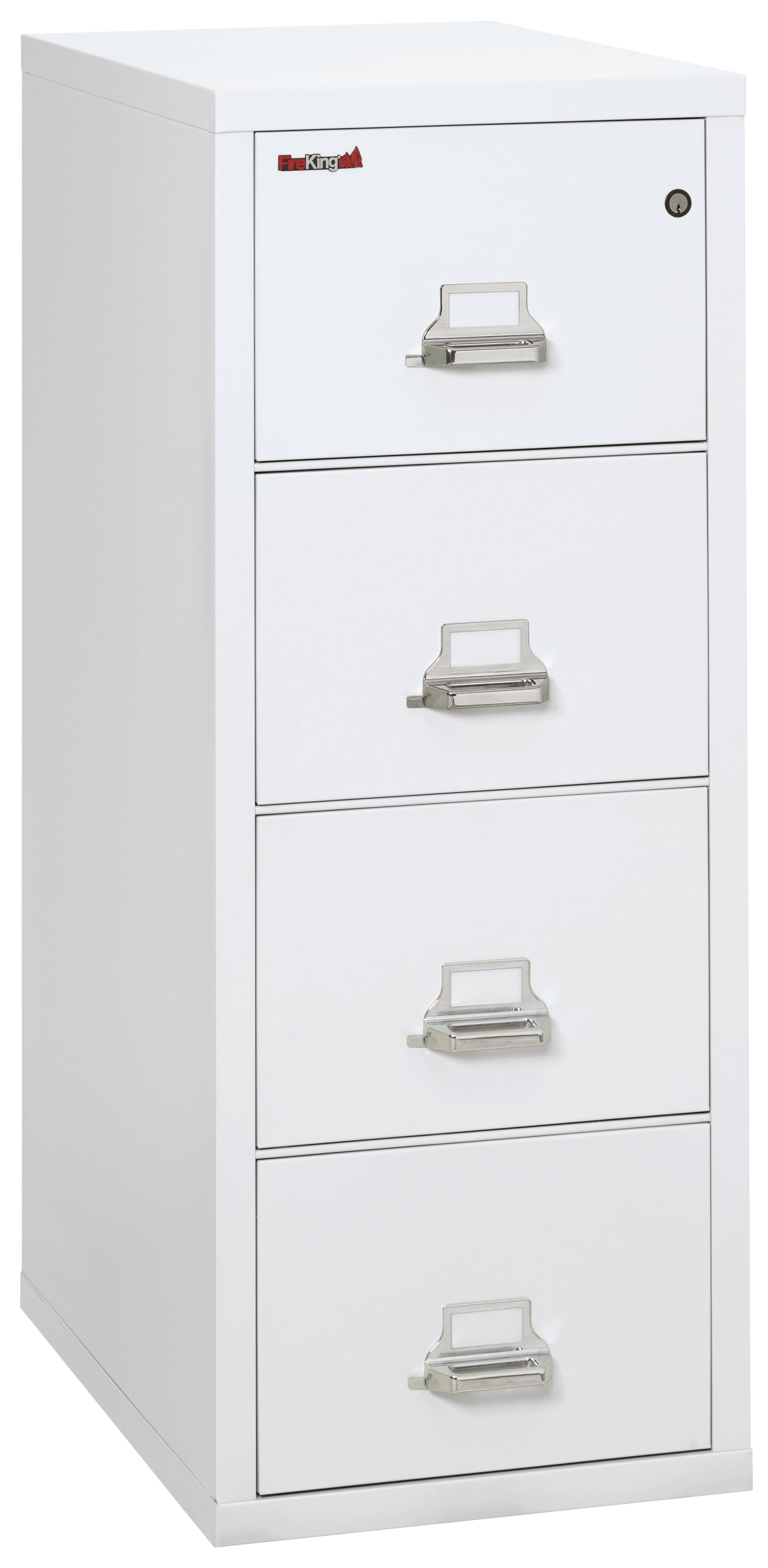 1 Hour Fire Resistant File Cabinet - 4 Drawer Letter 31" depth