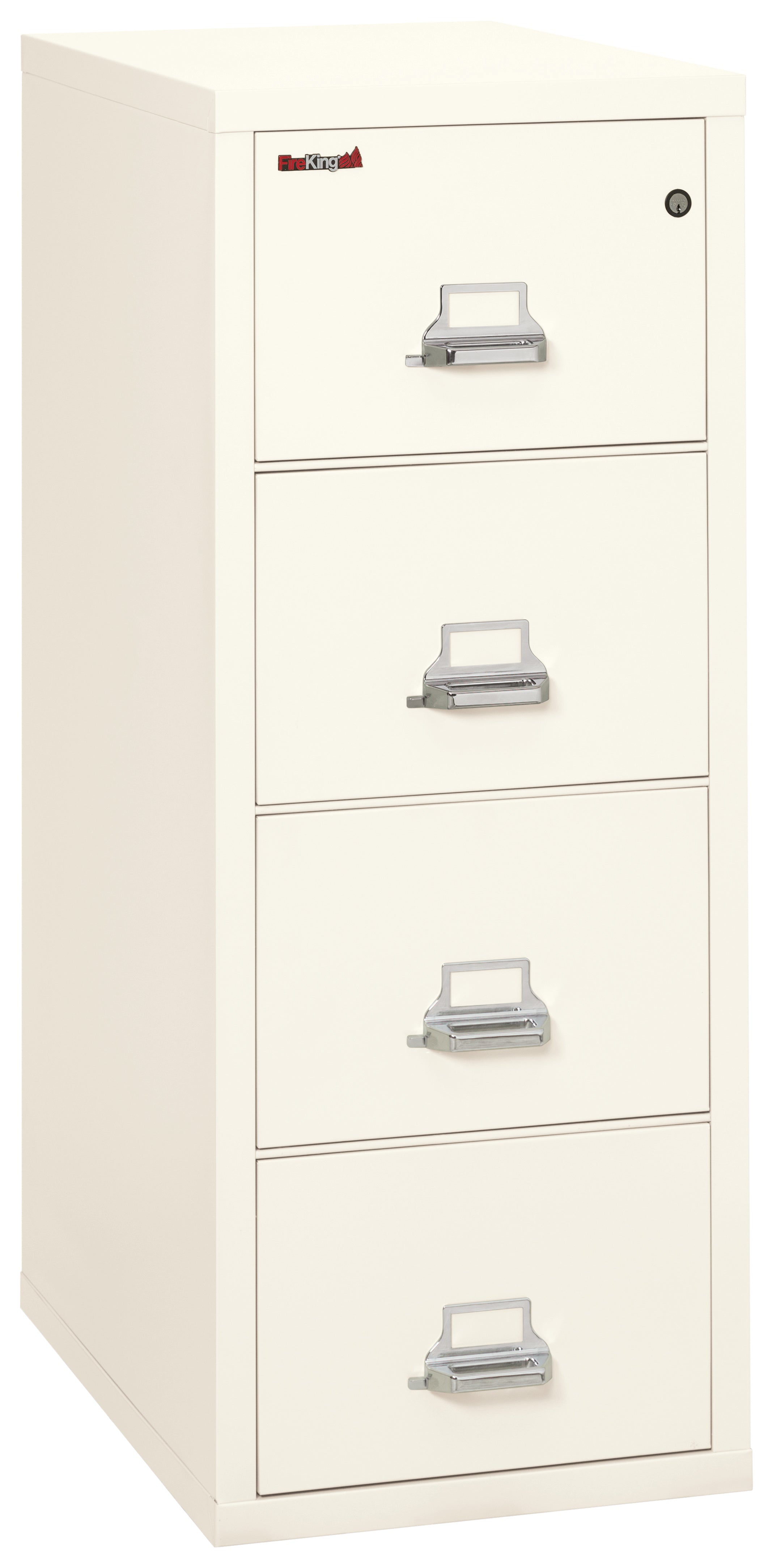 1 Hour Fire Resistant File Cabinet - 4 Drawer Letter 31" depth