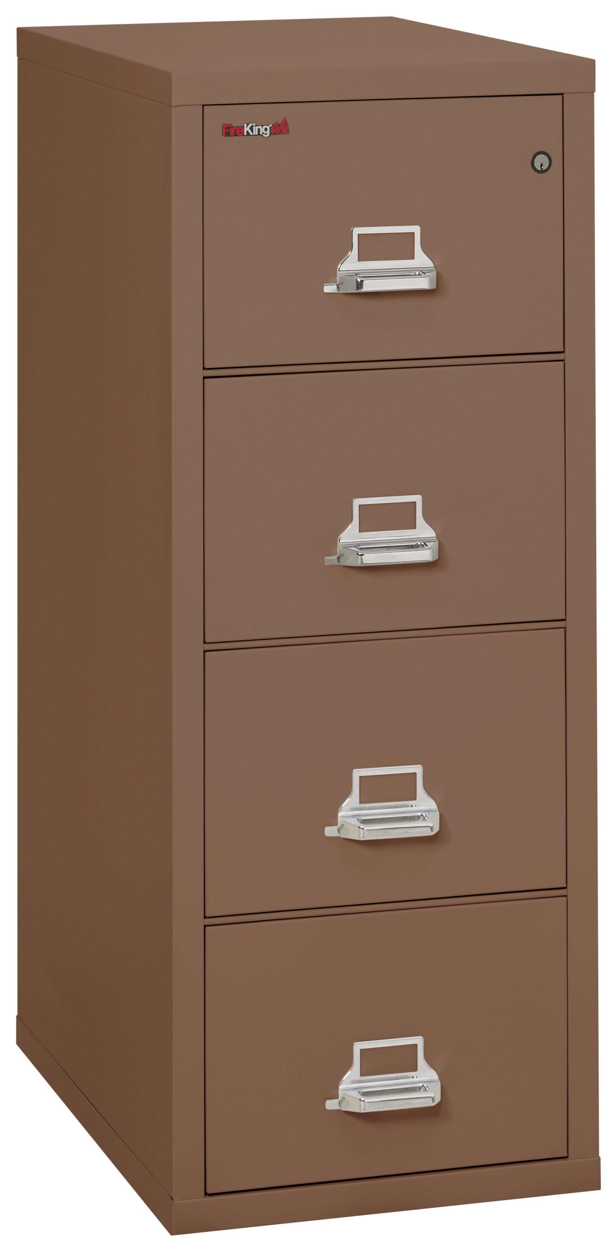 1 Hour Fire Resistant File Cabinet - 4 Drawer Letter 31" depth