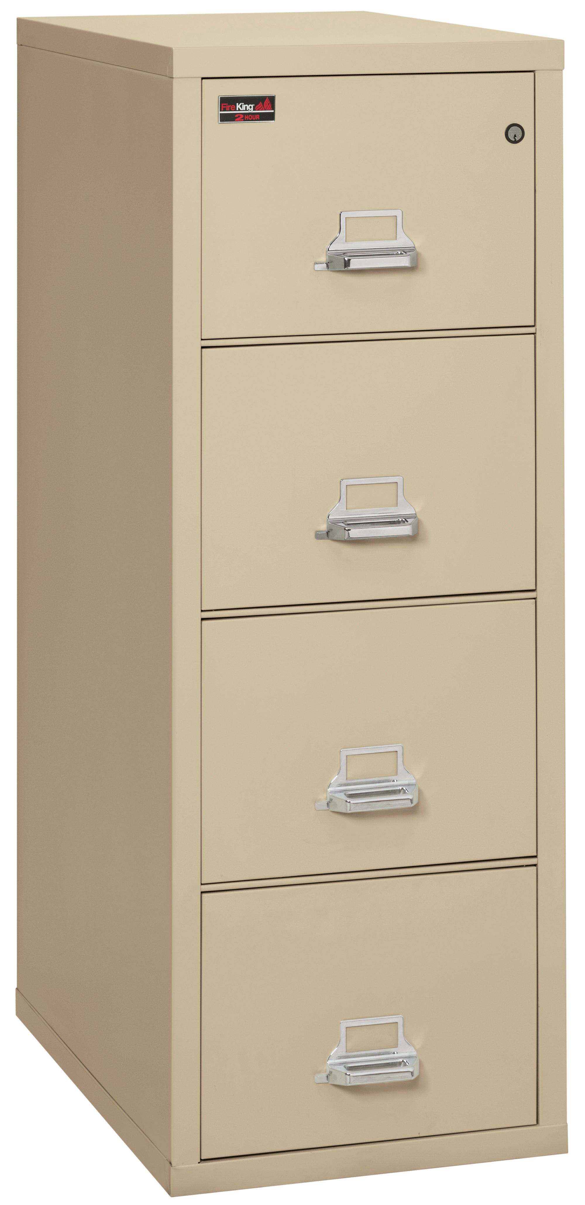 2 Hour Fire Resistant File Cabinet - 4 Drawer Letter 31" depth | Position 33