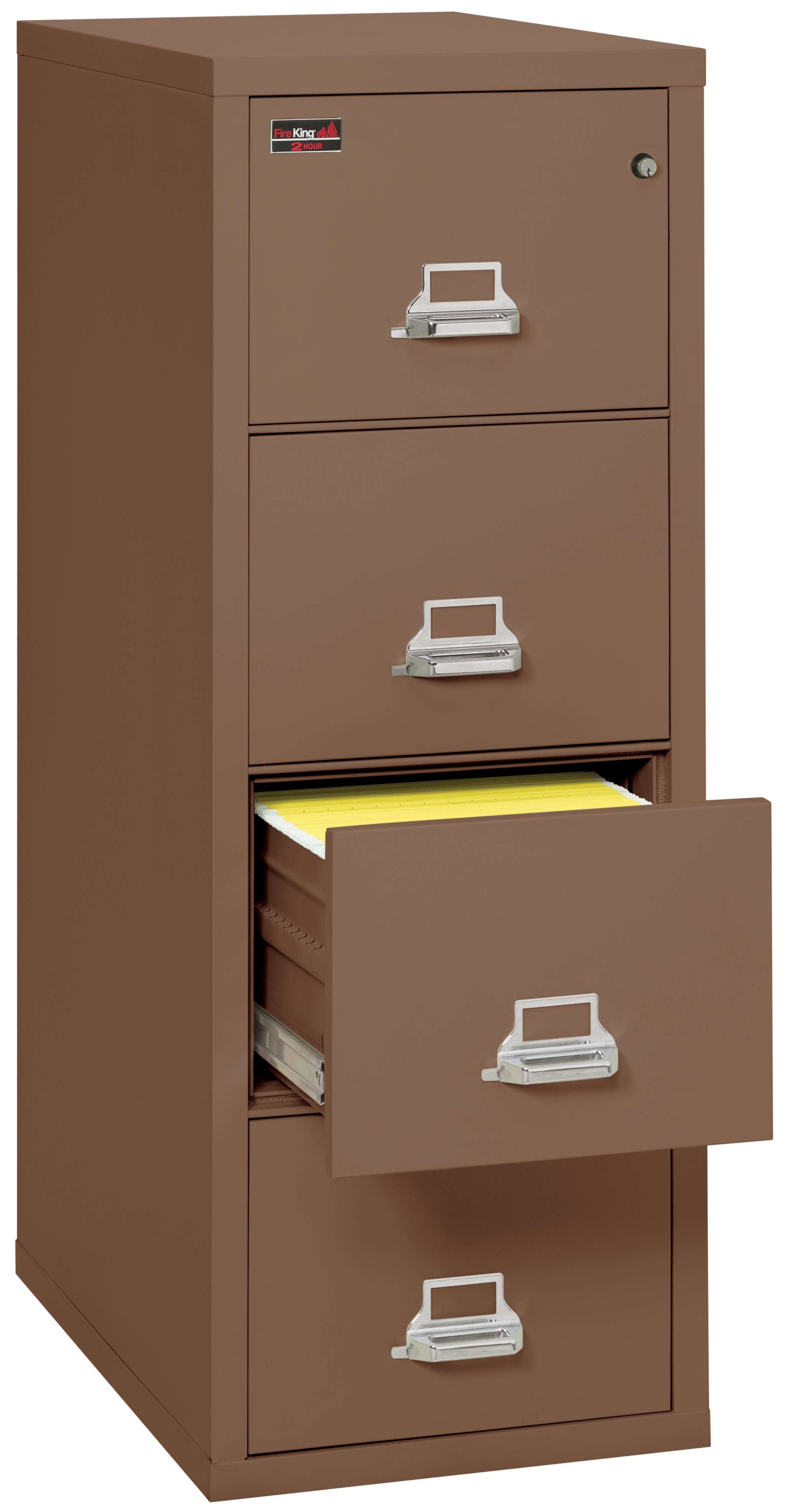 2 Hour Fire Resistant File Cabinet - 4 Drawer Letter 31" depth