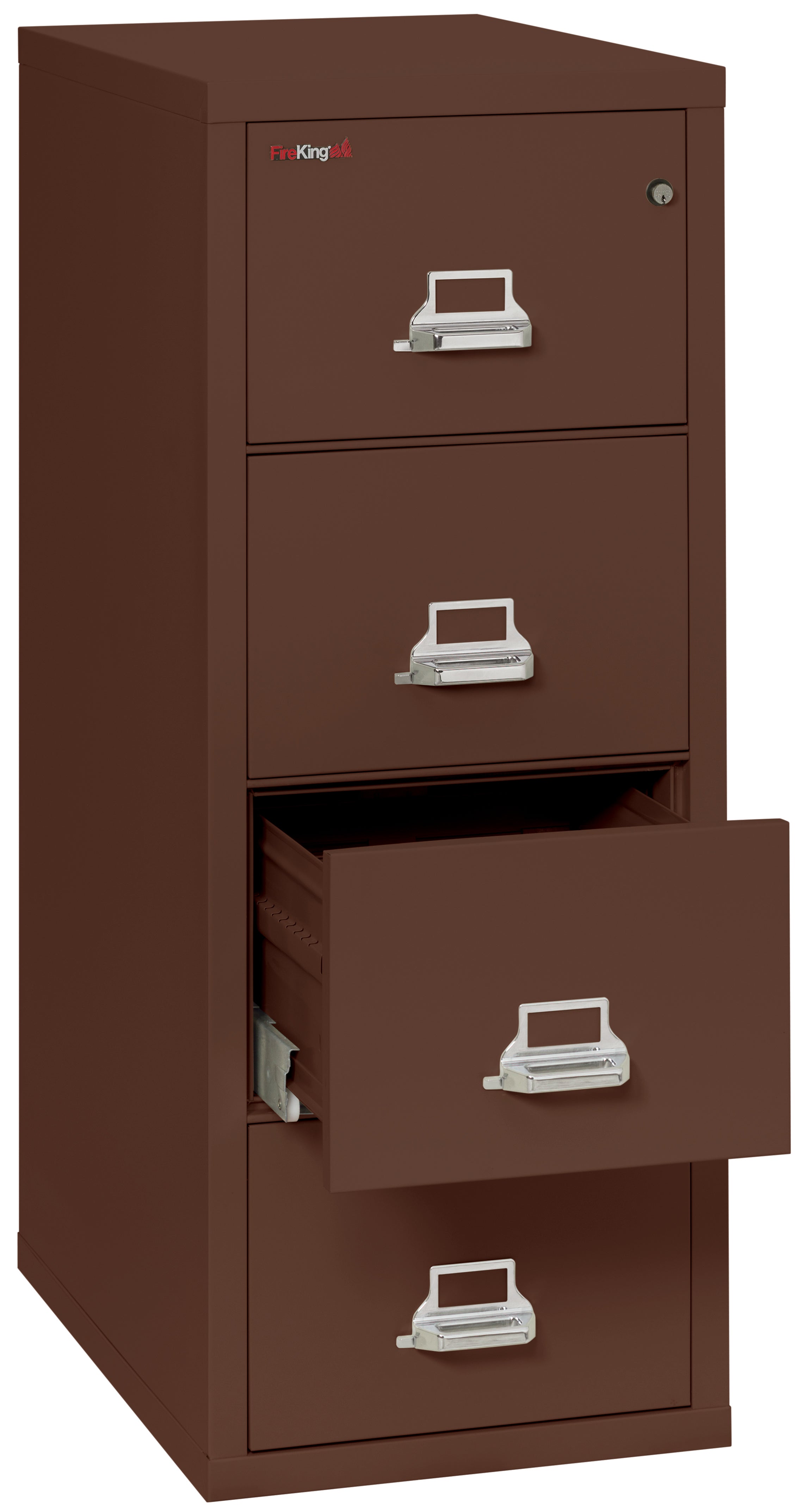 1 Hour Fire Resistant File Cabinet - 4 Drawer Legal 31" depth