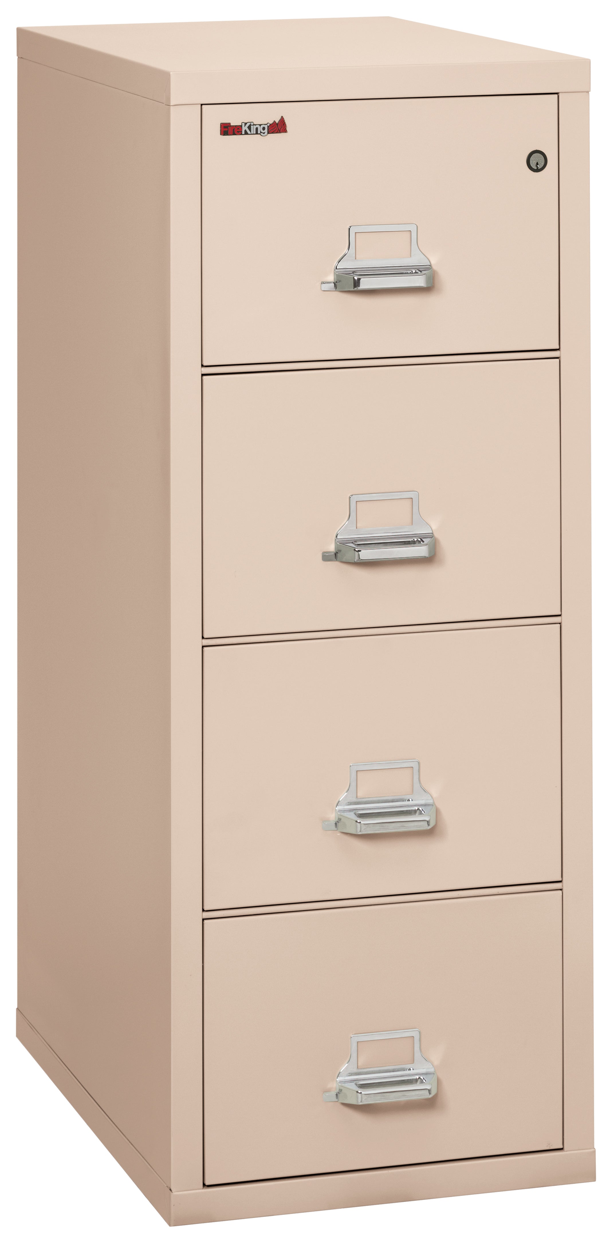 1 Hour Fire Resistant File Cabinet - 4 Drawer Legal 31" depth