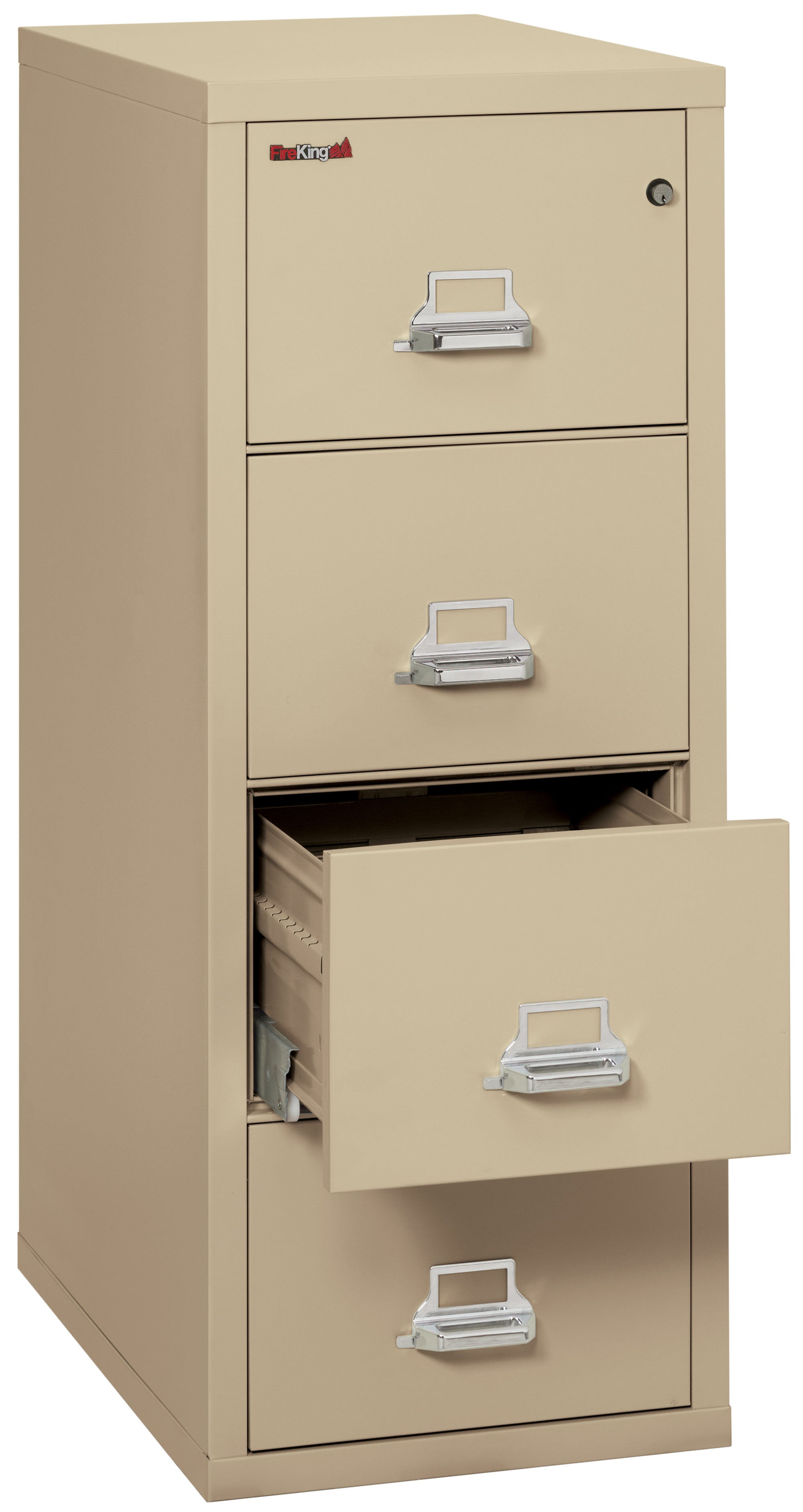 1 Hour Fire Resistant File Cabinet - 4 Drawer Legal 31&quot; depth | Position 74