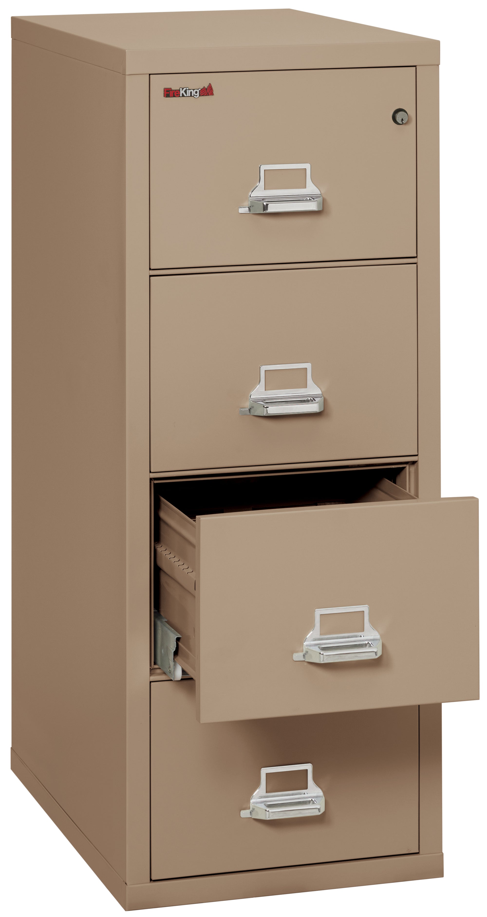 1 Hour Fire Resistant File Cabinet - 4 Drawer Legal 31&quot; depth | Position 56