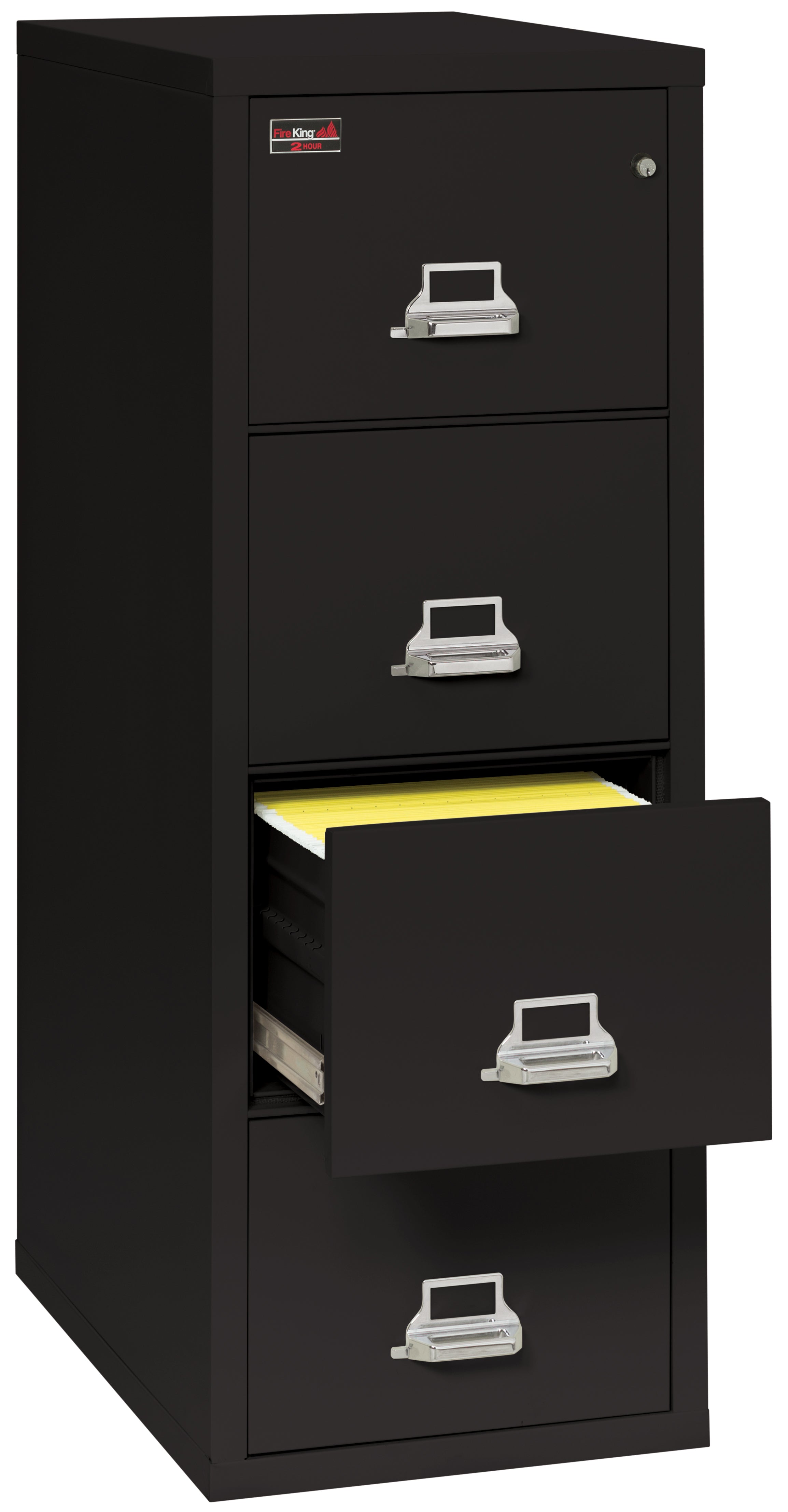 2 Hour Fire Resistant File Cabinet - 4 Drawer Legal 32" depth