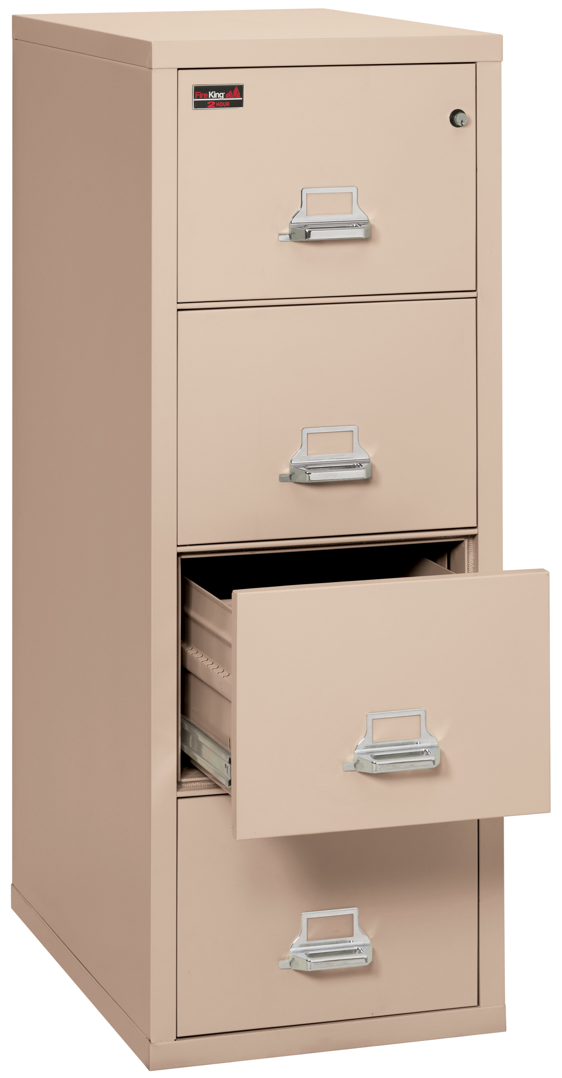 2 Hour Fire Resistant File Cabinet - 4 Drawer Legal 32" depth