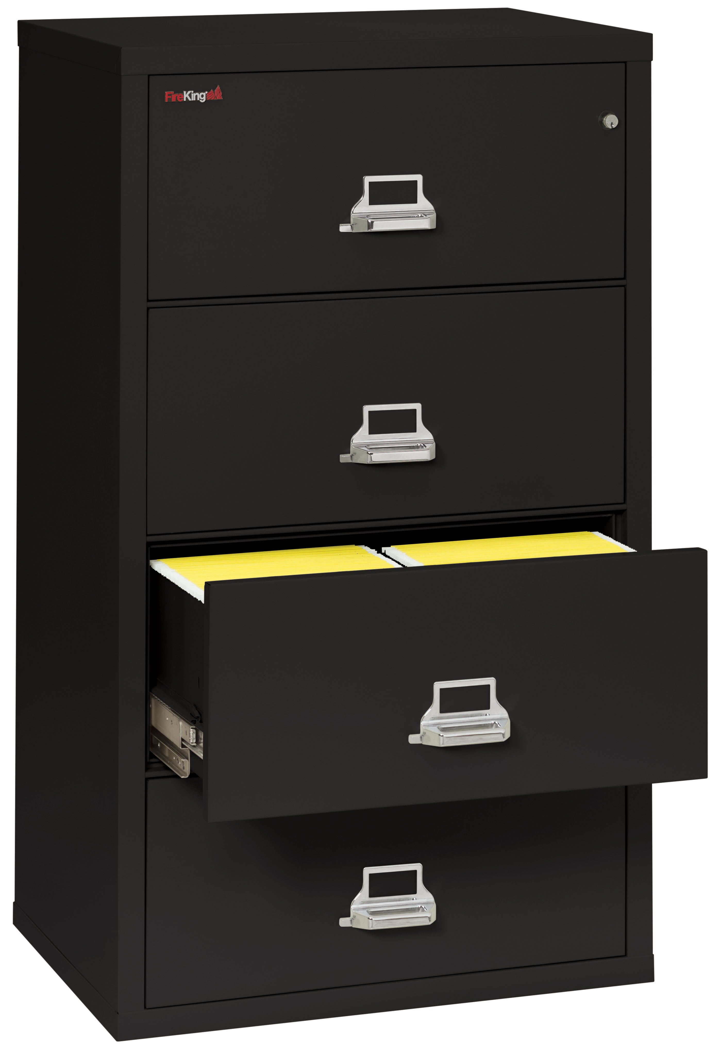 Fire Resistant File Cabinet - 3 Drawer Lateral 31" wide