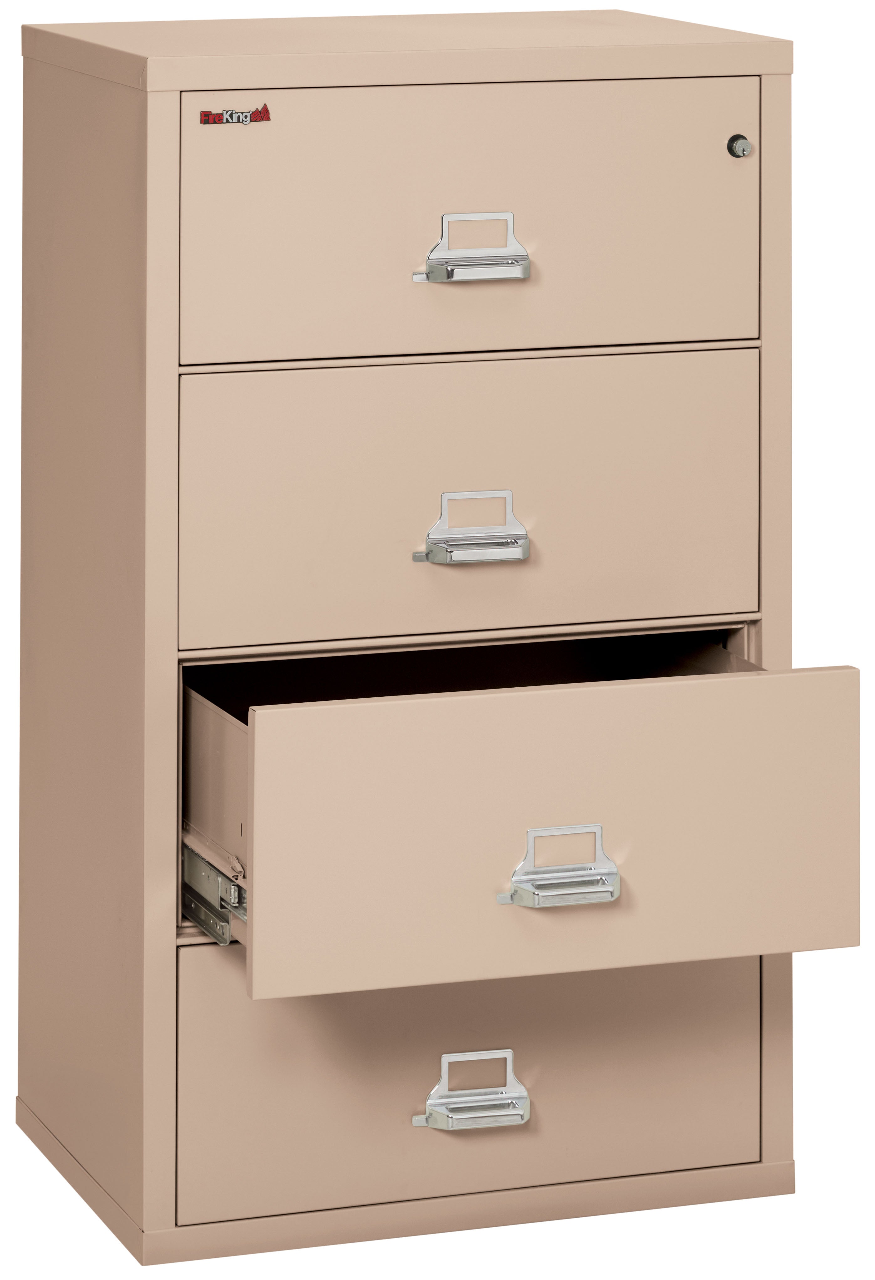 Fire Resistant File Cabinet - 3 Drawer Lateral 31" wide