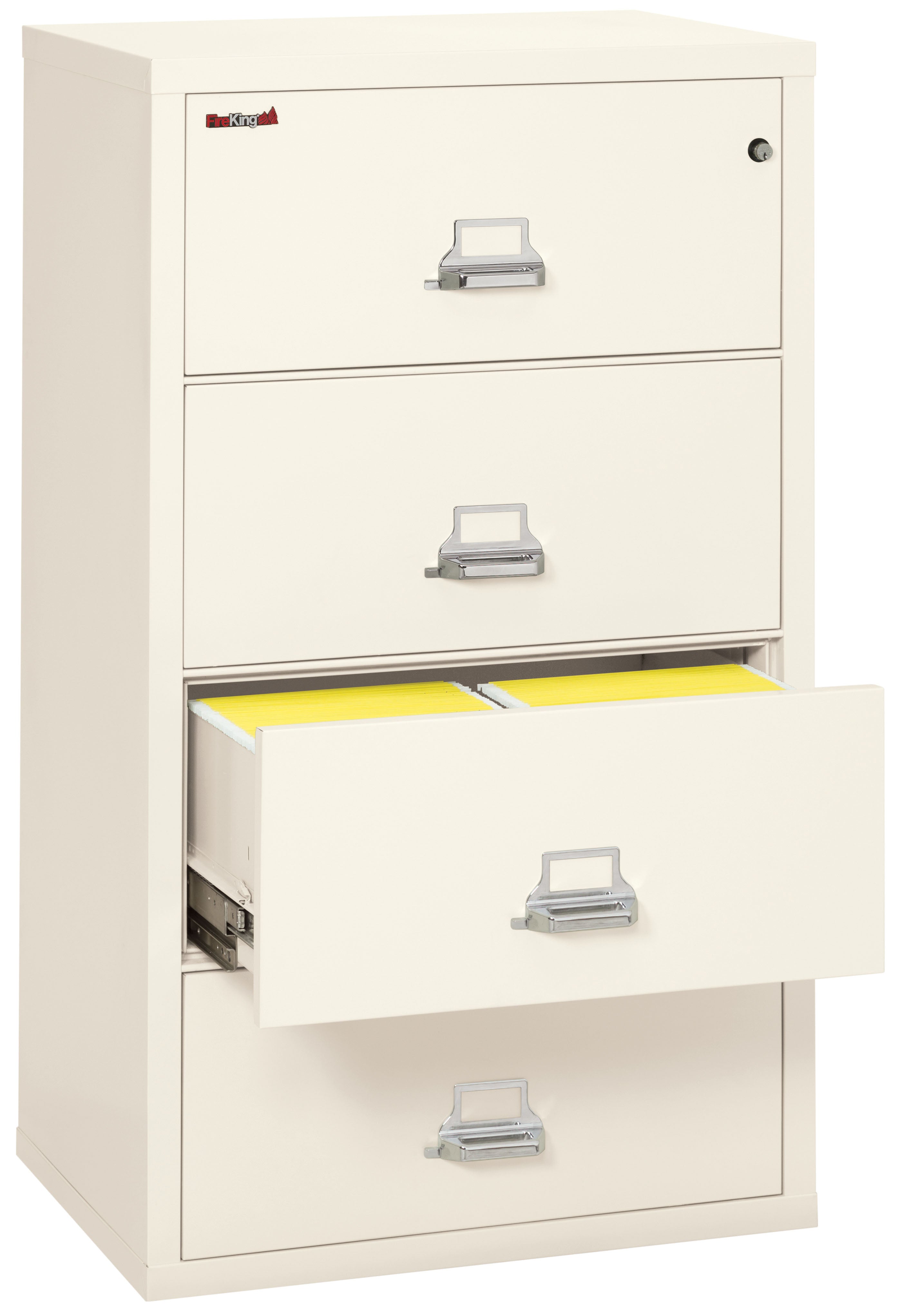 Fire Resistant File Cabinet - 3 Drawer Lateral 31" wide