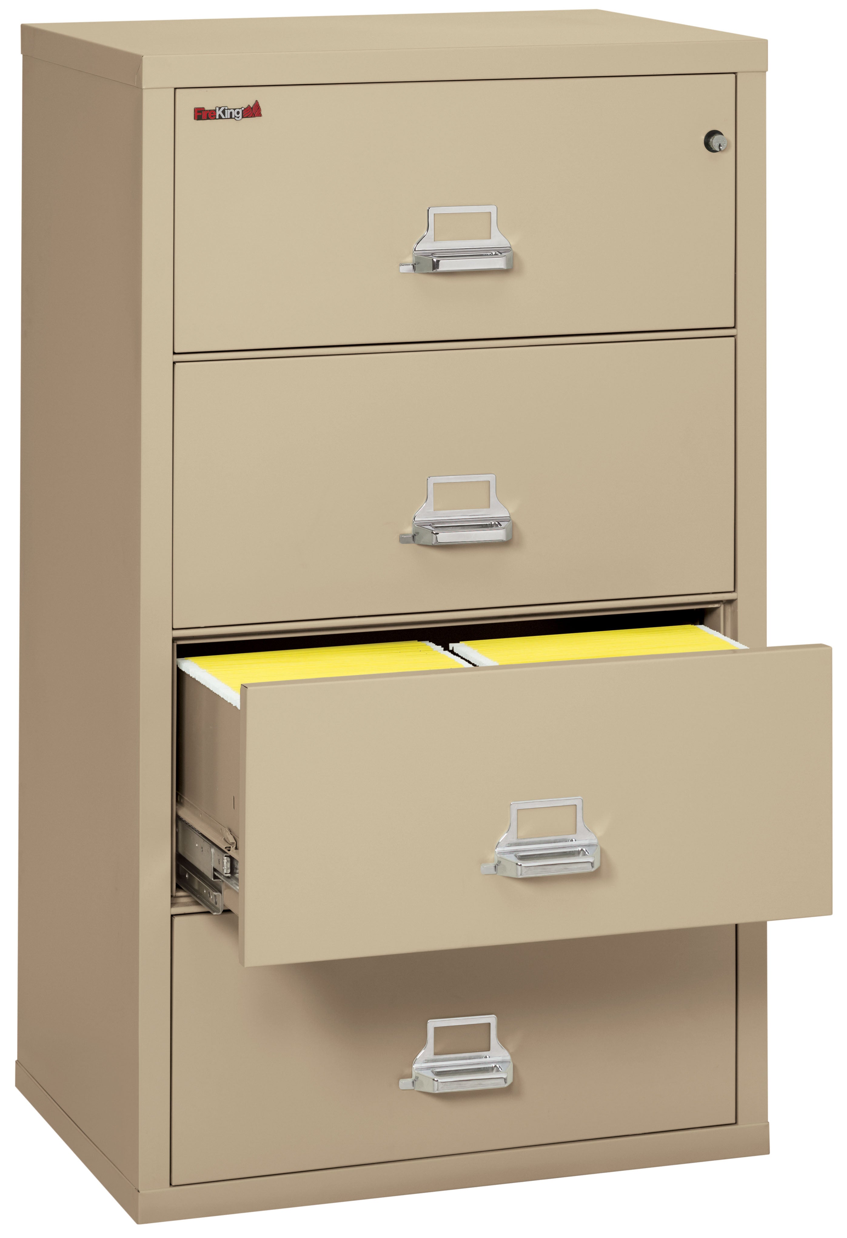 Fire Resistant File Cabinet - 3 Drawer Lateral 31" wide