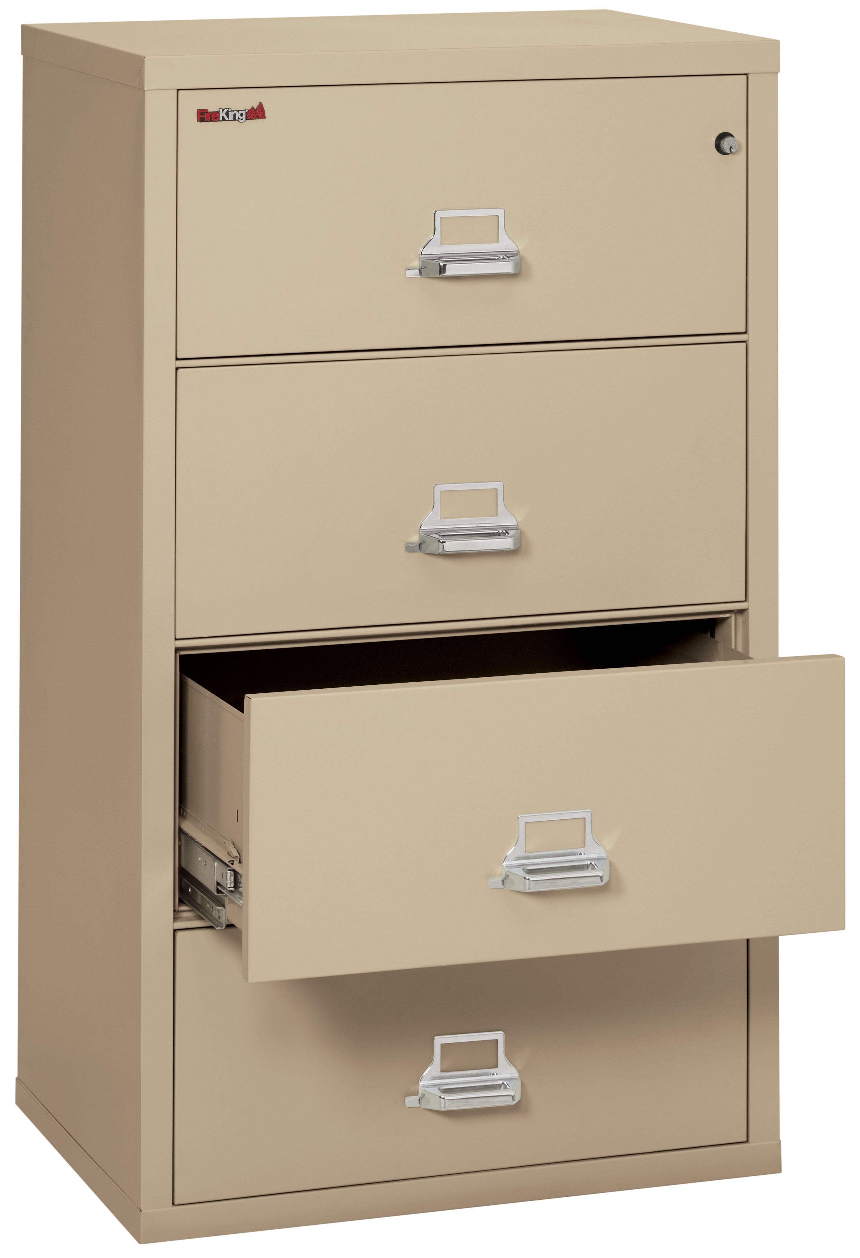 Fire Resistant File Cabinet - 3 Drawer Lateral 31" wide