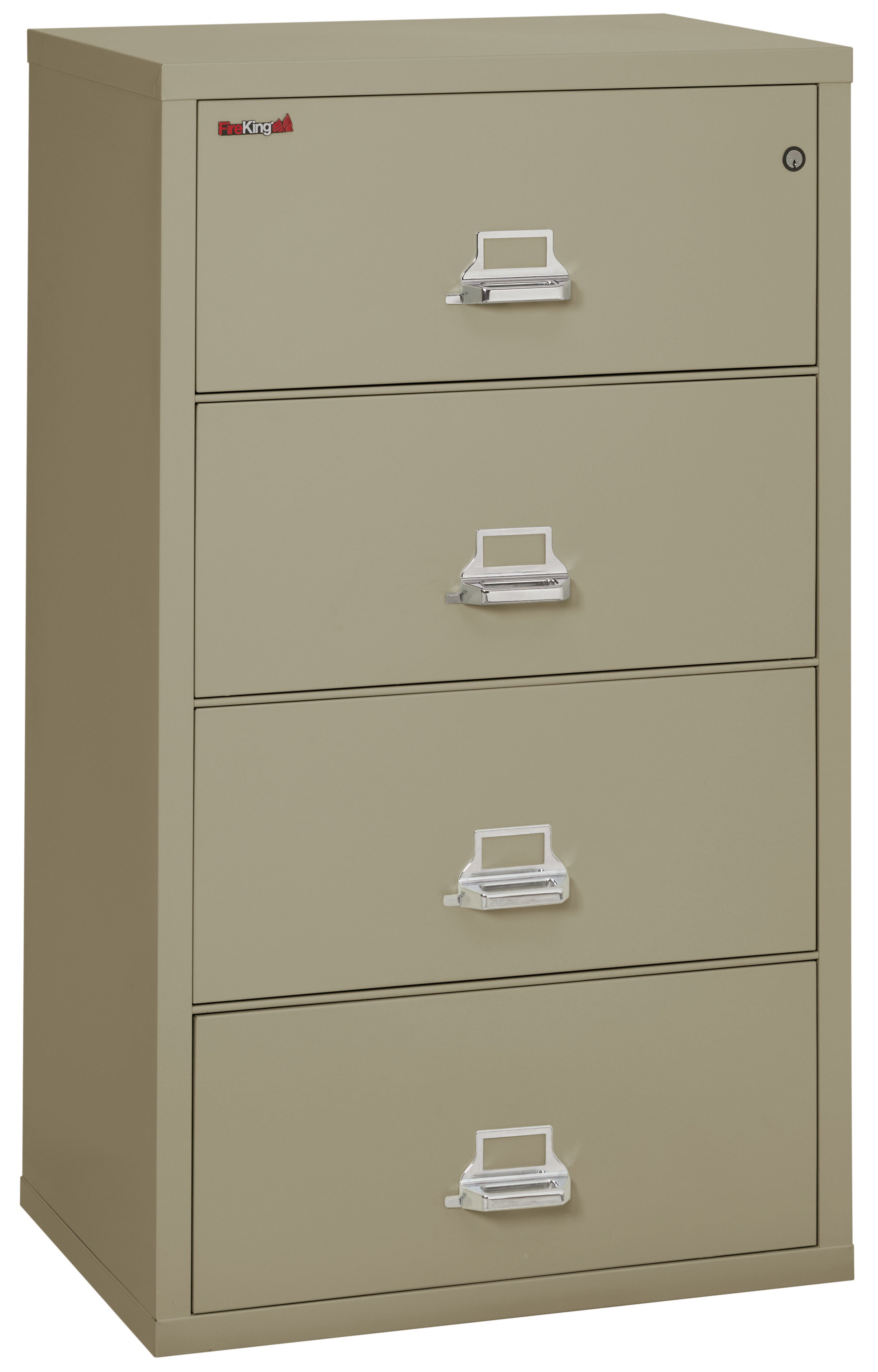 Fire Resistant File Cabinet - 3 Drawer Lateral 31" wide