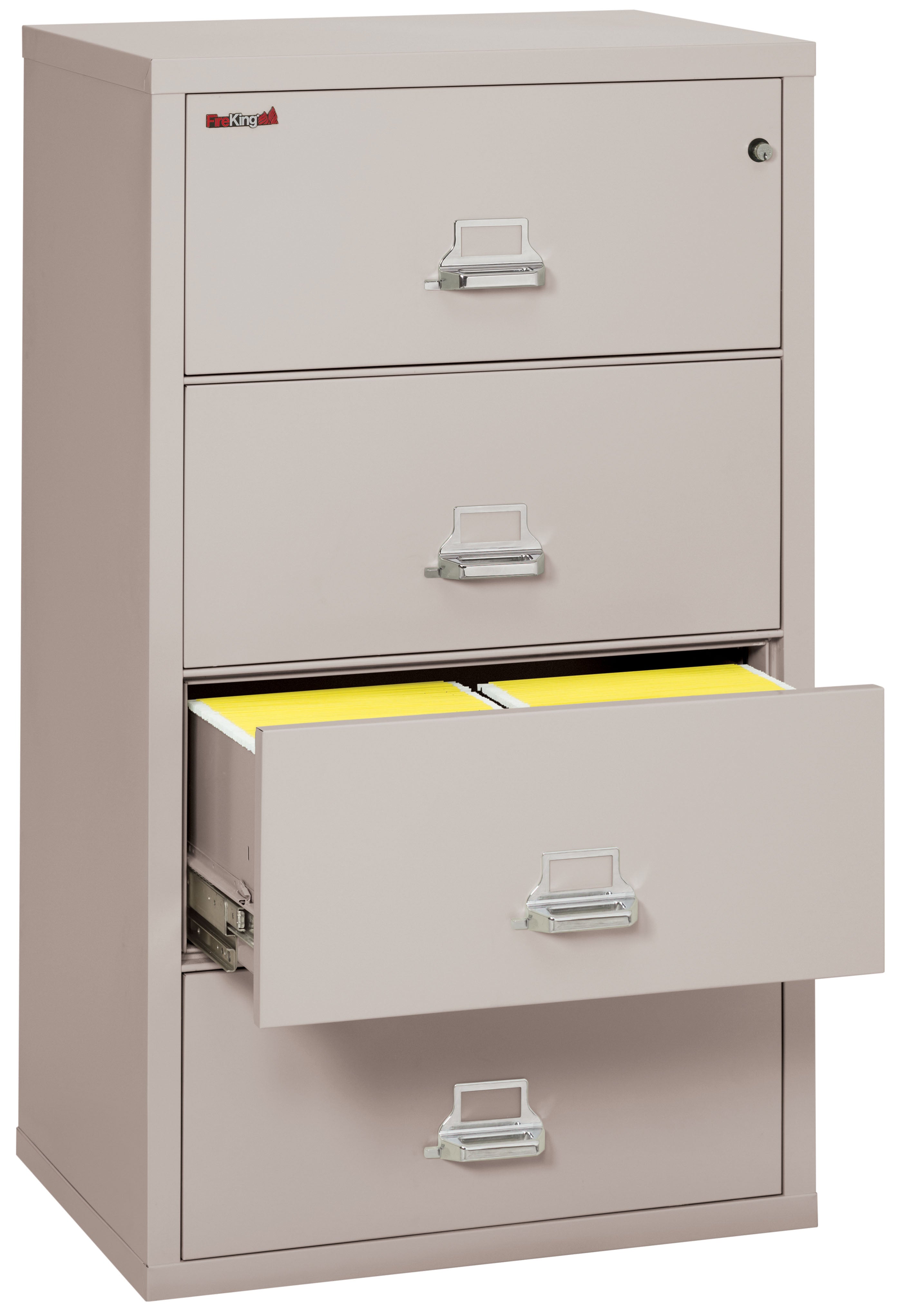 Fire Resistant File Cabinet - 3 Drawer Lateral 31" wide