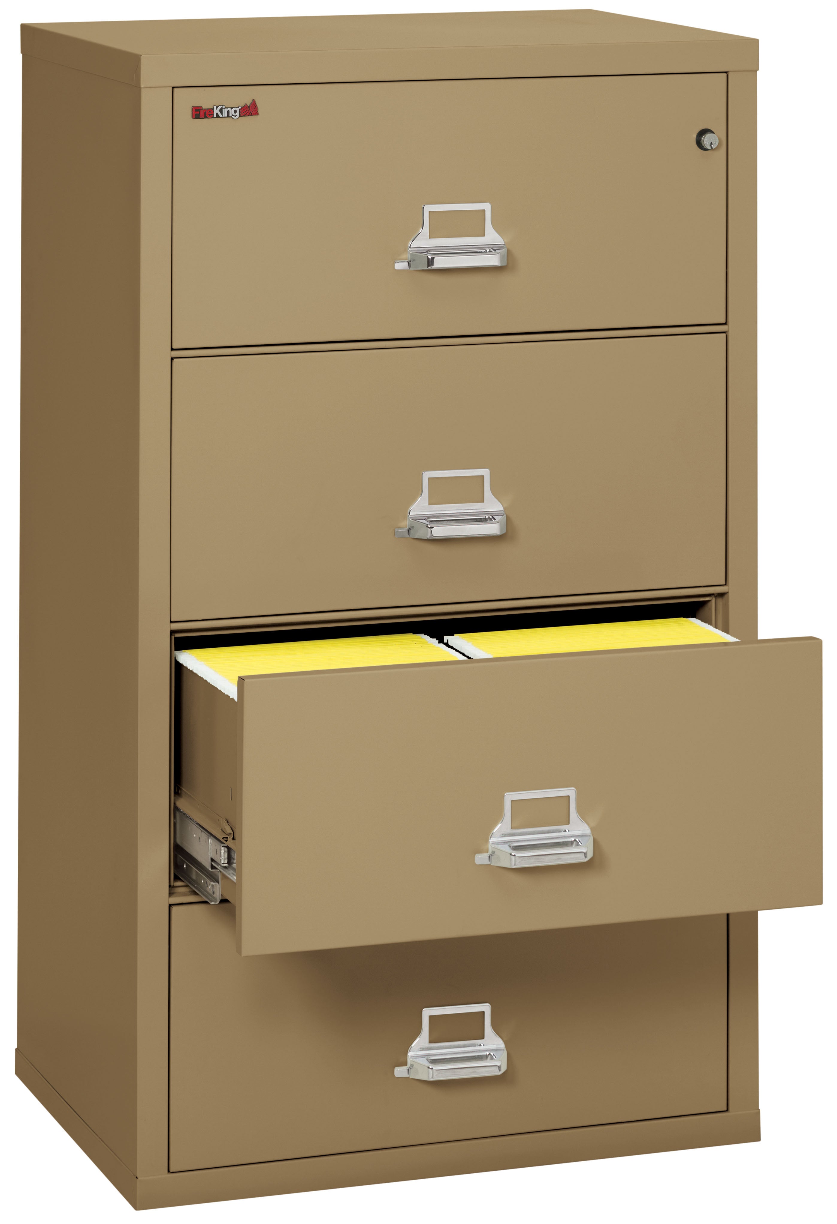 Fire Resistant File Cabinet - 3 Drawer Lateral 31" wide