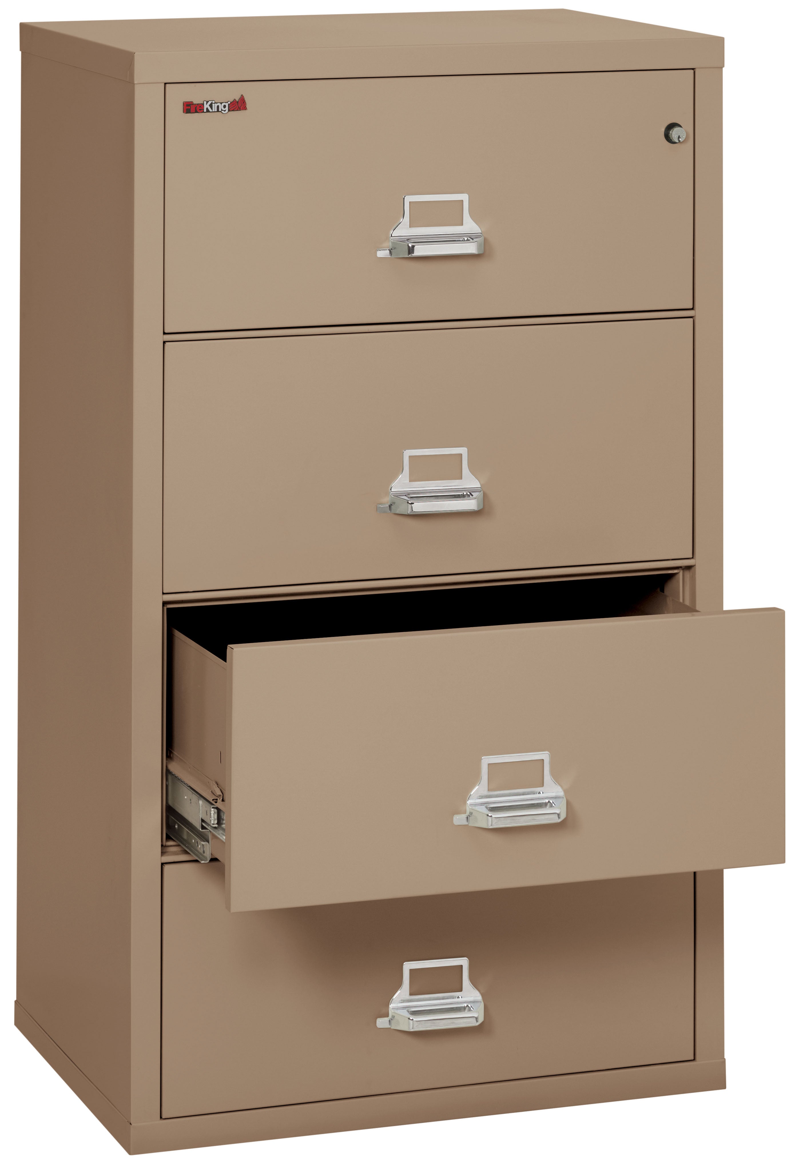 Fire Resistant File Cabinet - 3 Drawer Lateral 31" wide