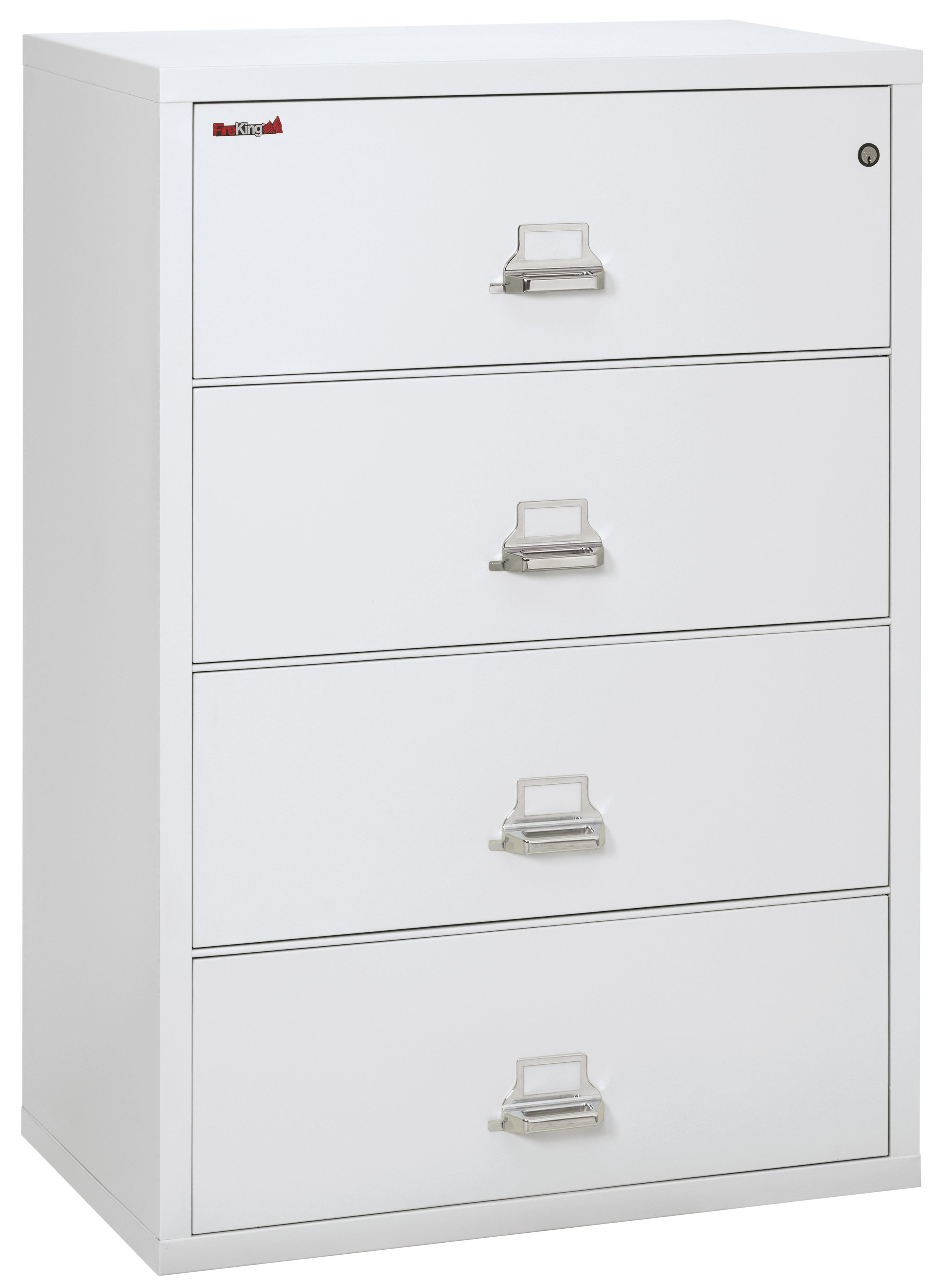 Fire Resistant File Cabinet - 4 Drawer Lateral 38" wide