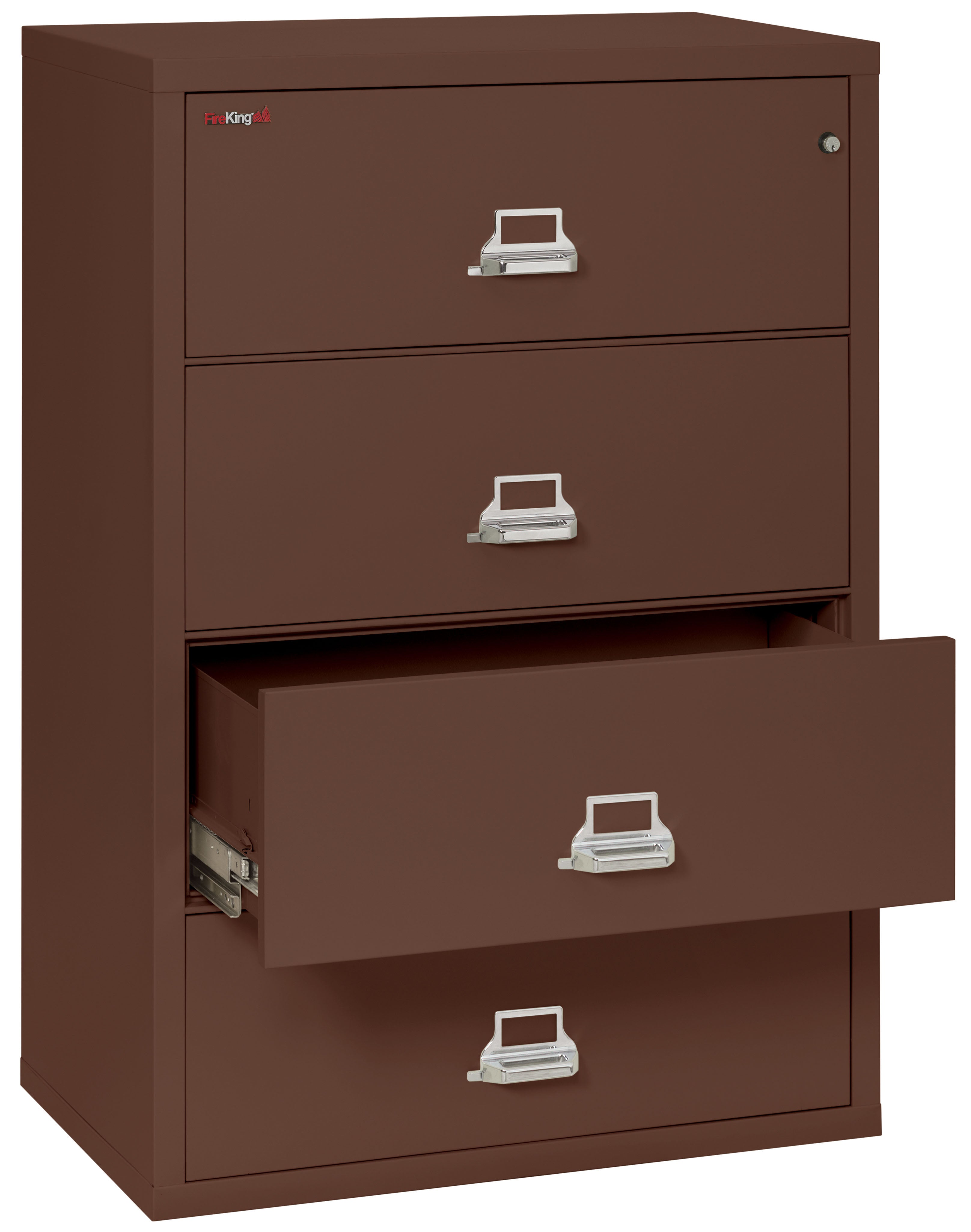 Fire Resistant File Cabinet - 4 Drawer Lateral 38" wide