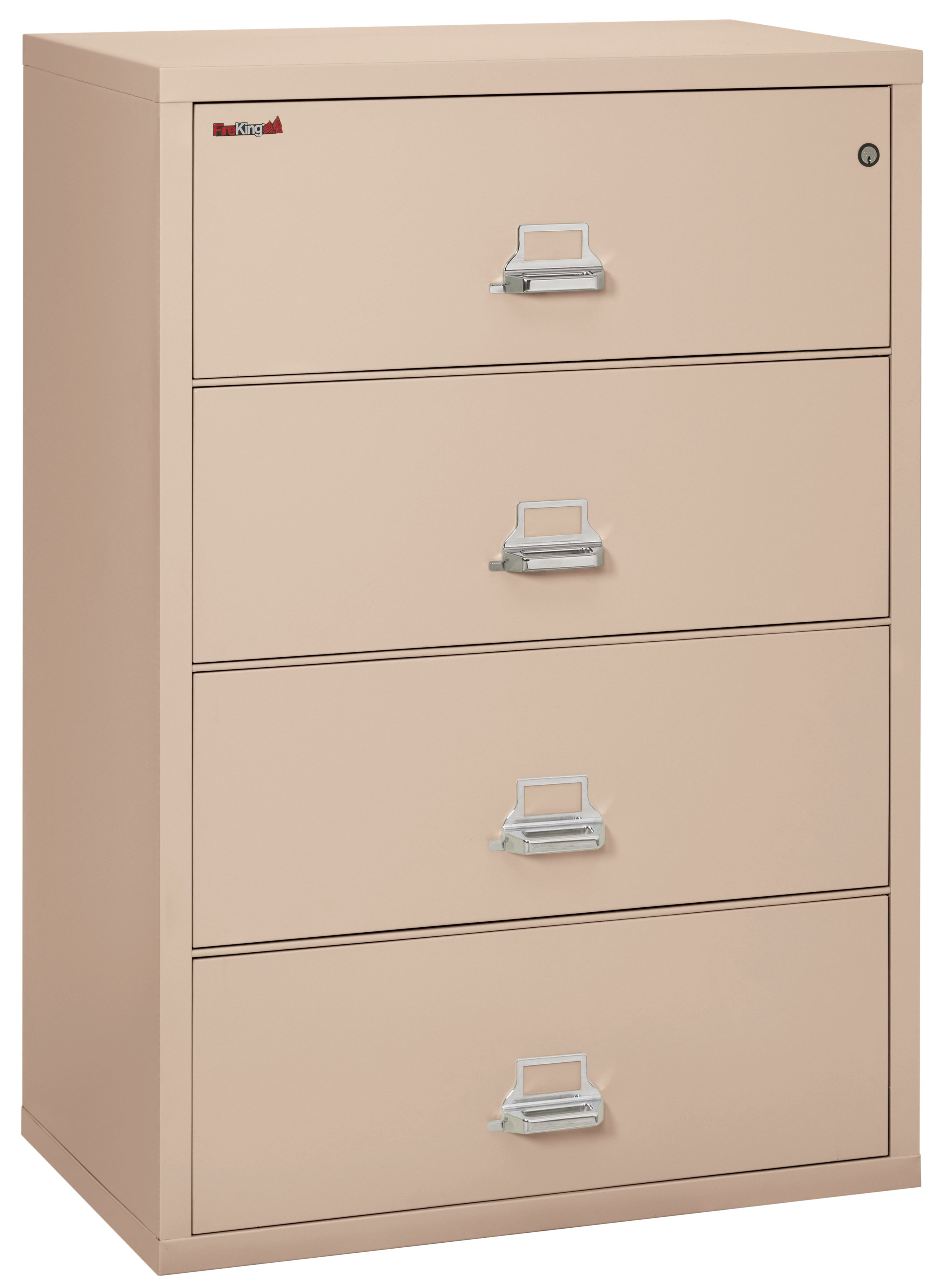 Fire Resistant File Cabinet - 4 Drawer Lateral 38" wide